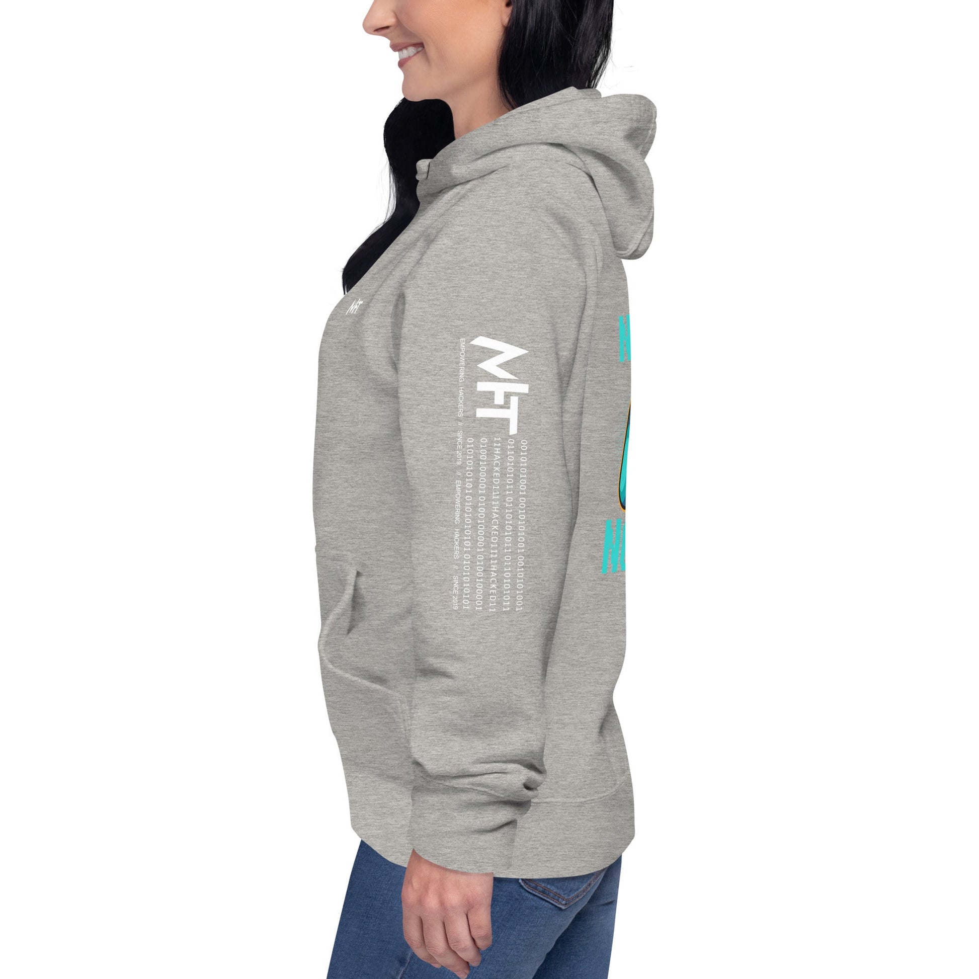 No Game; No Life - Unisex Hoodie ( Back Print ) by DarkByteGear