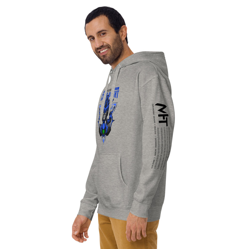 Cyberware Cyber knight - Unisex Hoodie by DarkByteGear