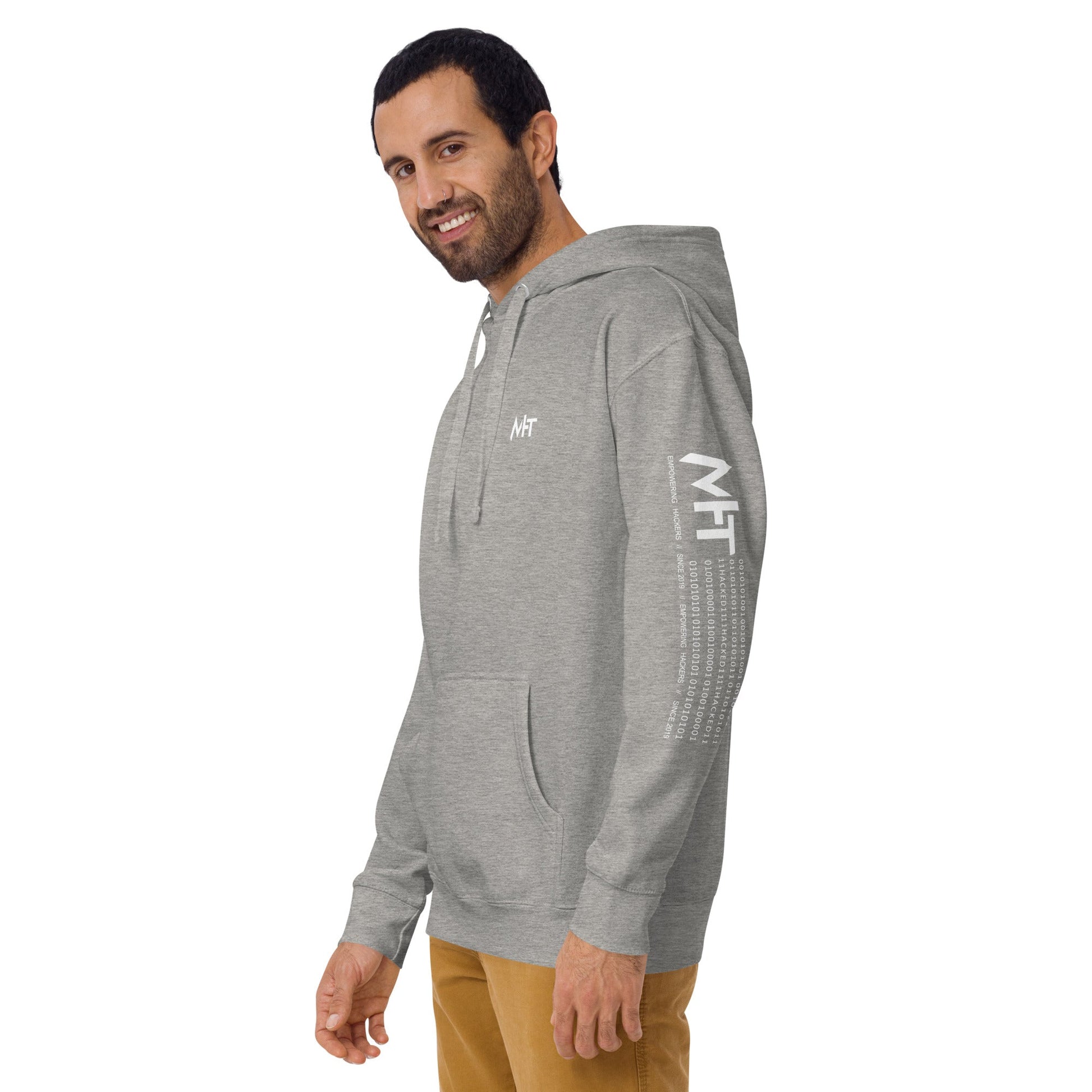 Phreaker - Unisex Hoodie (back print) by DarkByteGear