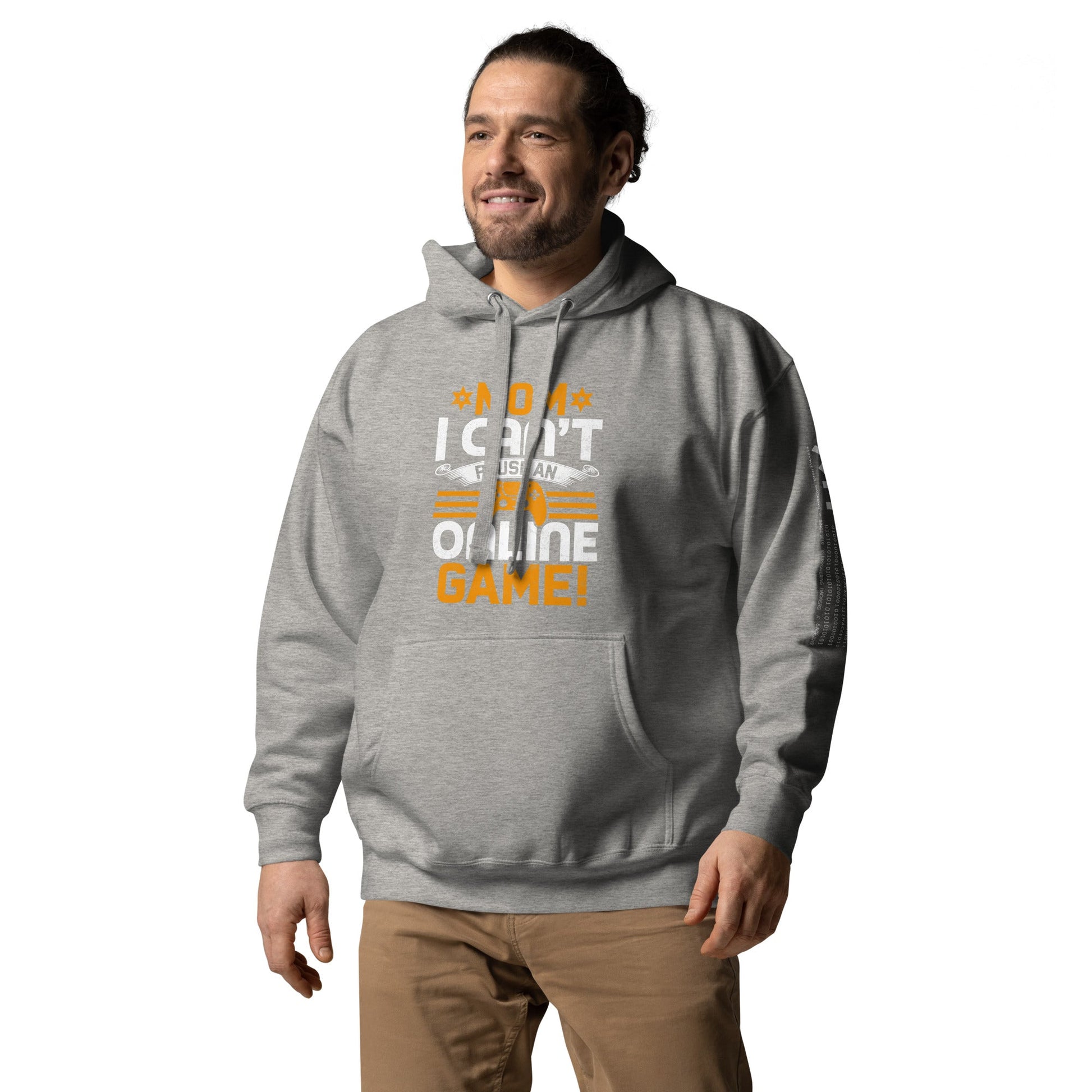*MOM*! I can't Pause an Online Game - Unisex Hoodie by DarkByteGear