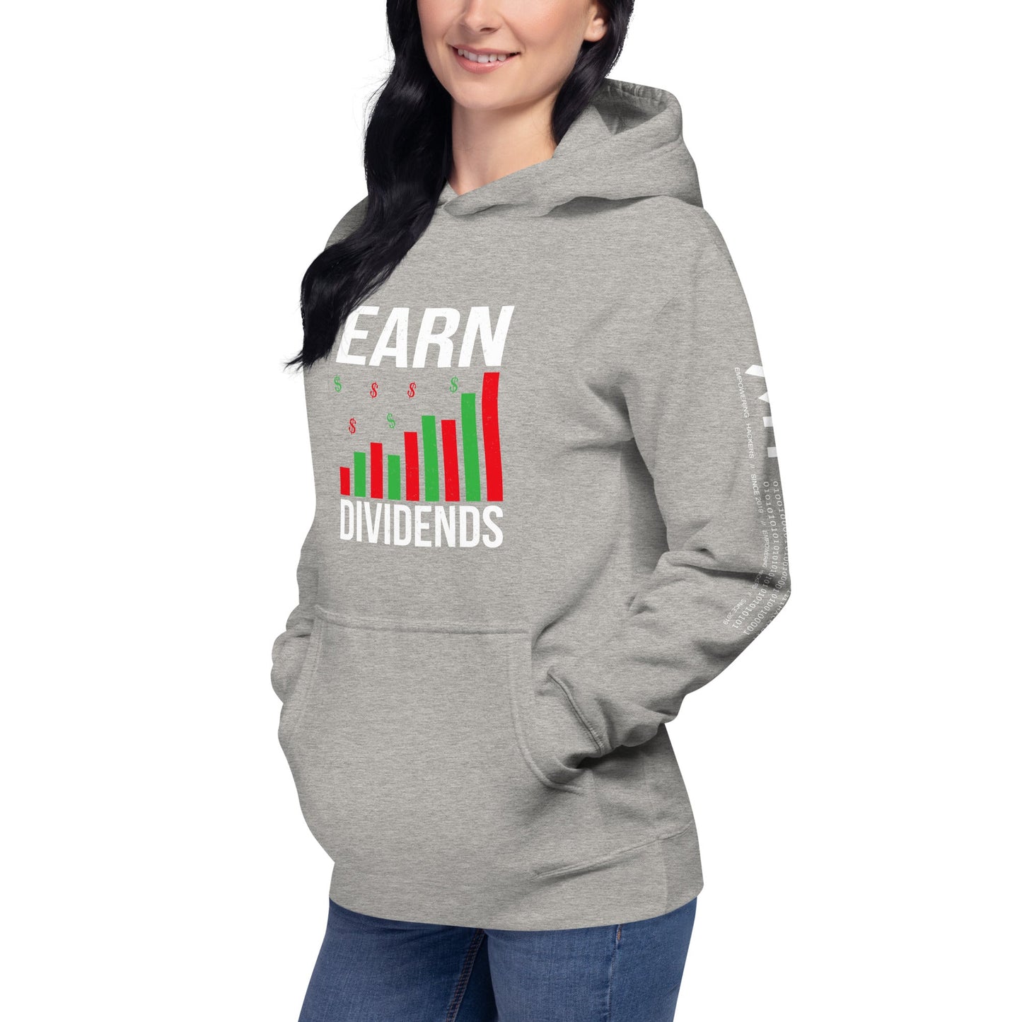 Earn Dividends - Unisex Hoodie by DarkByteGear