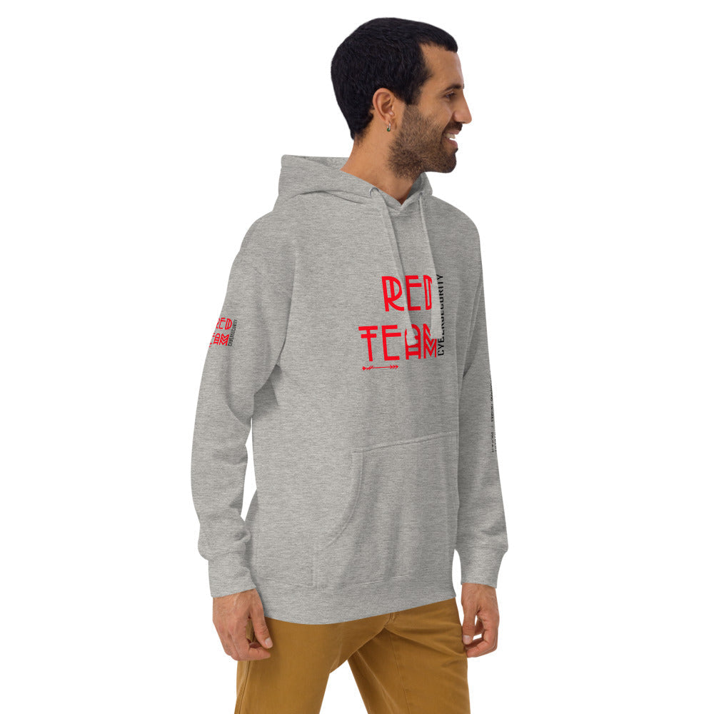 Cyber Security Red Team v5 - Unisex Hoodie by DarkByteGear