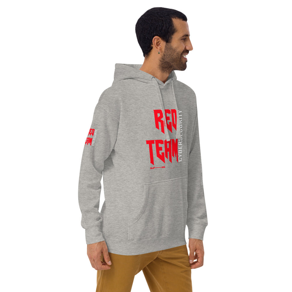 Cyber Security Red Team V9 - Unisex Hoodie by DarkByteGear