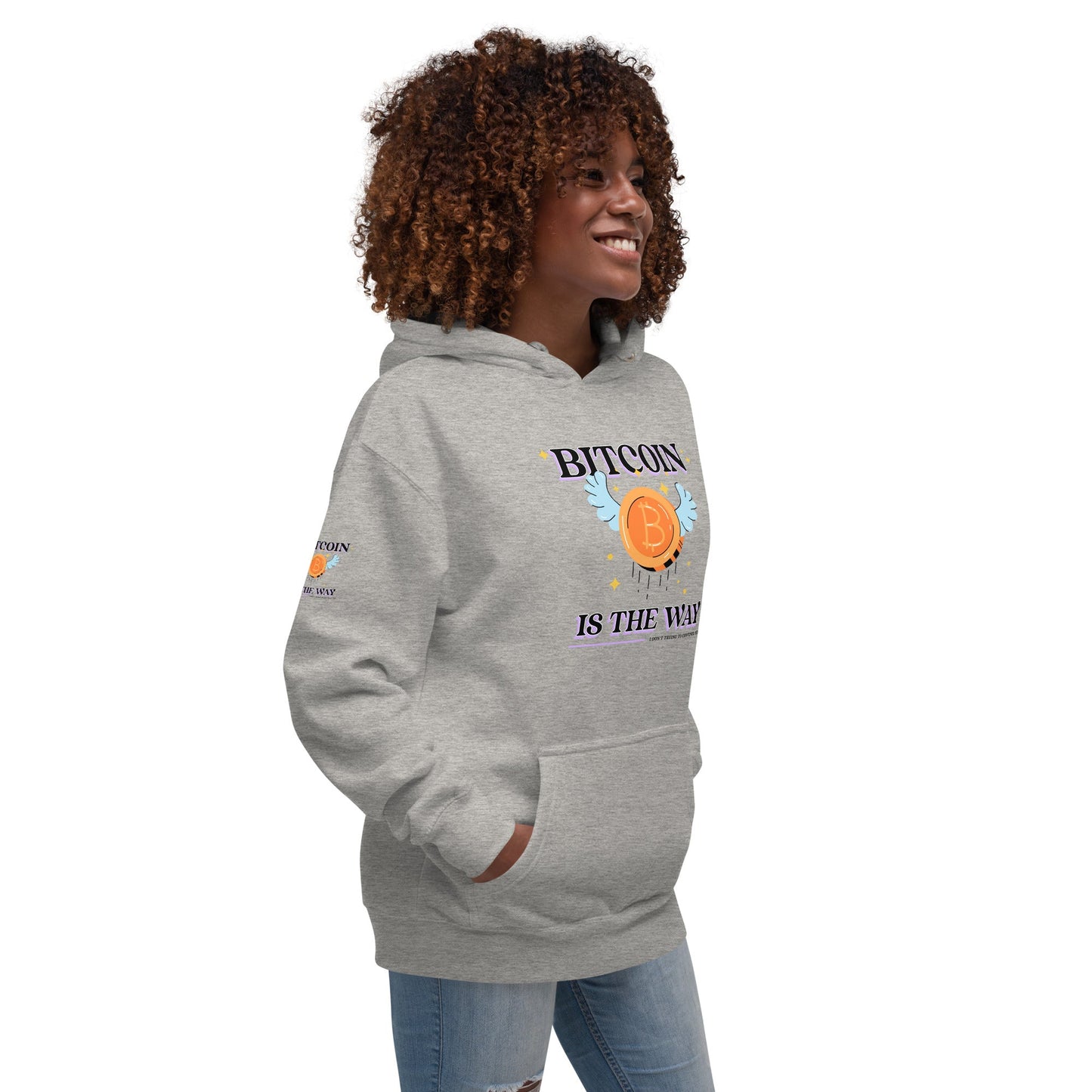Bitcoin is the way - Unisex Hoodie by DarkByteGear