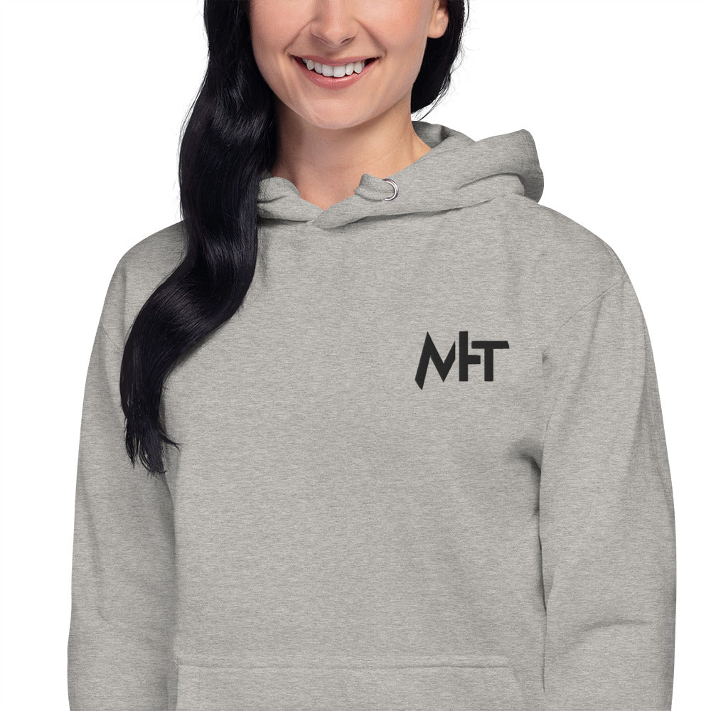 MyHackerTech - Unisex Hoodie (embroidery) by DarkByteGear
