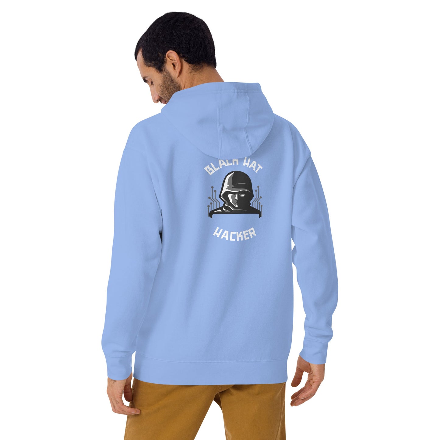 Black Hat Hacker - Unisex Hoodie (embroidered) by DarkByteGear