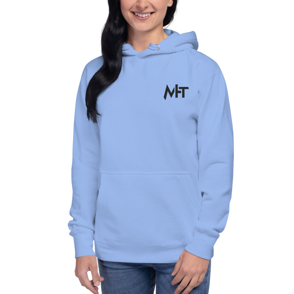 MyHackerTech - Unisex Hoodie (embroidery) by DarkByteGear