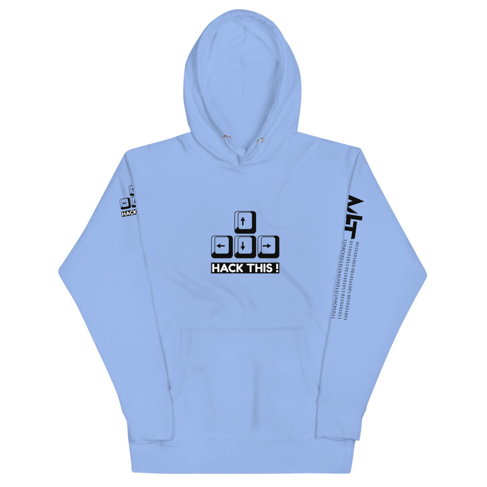 Hack this - Unisex Hoodie by DarkByteGear