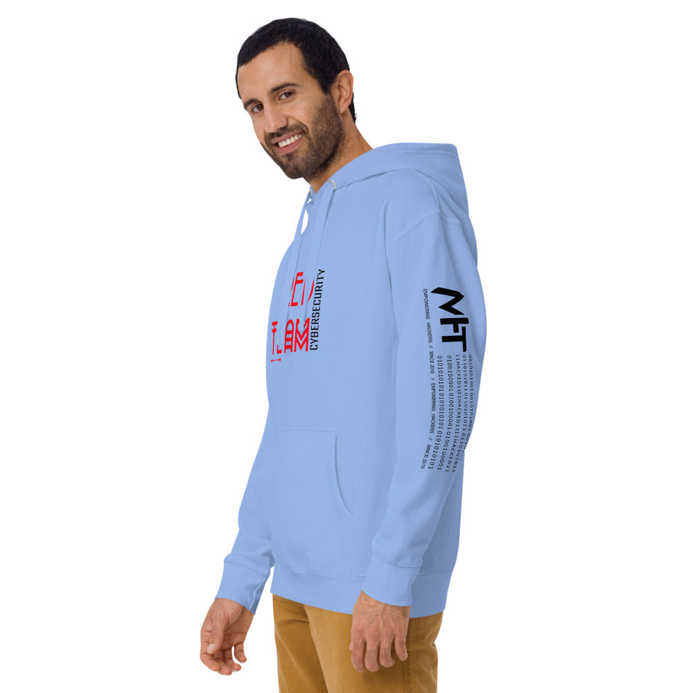 Cyber Security Red Team v5 - Unisex Hoodie by DarkByteGear