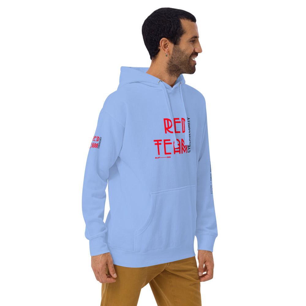 Cyber Security Red Team v5 - Unisex Hoodie by DarkByteGear
