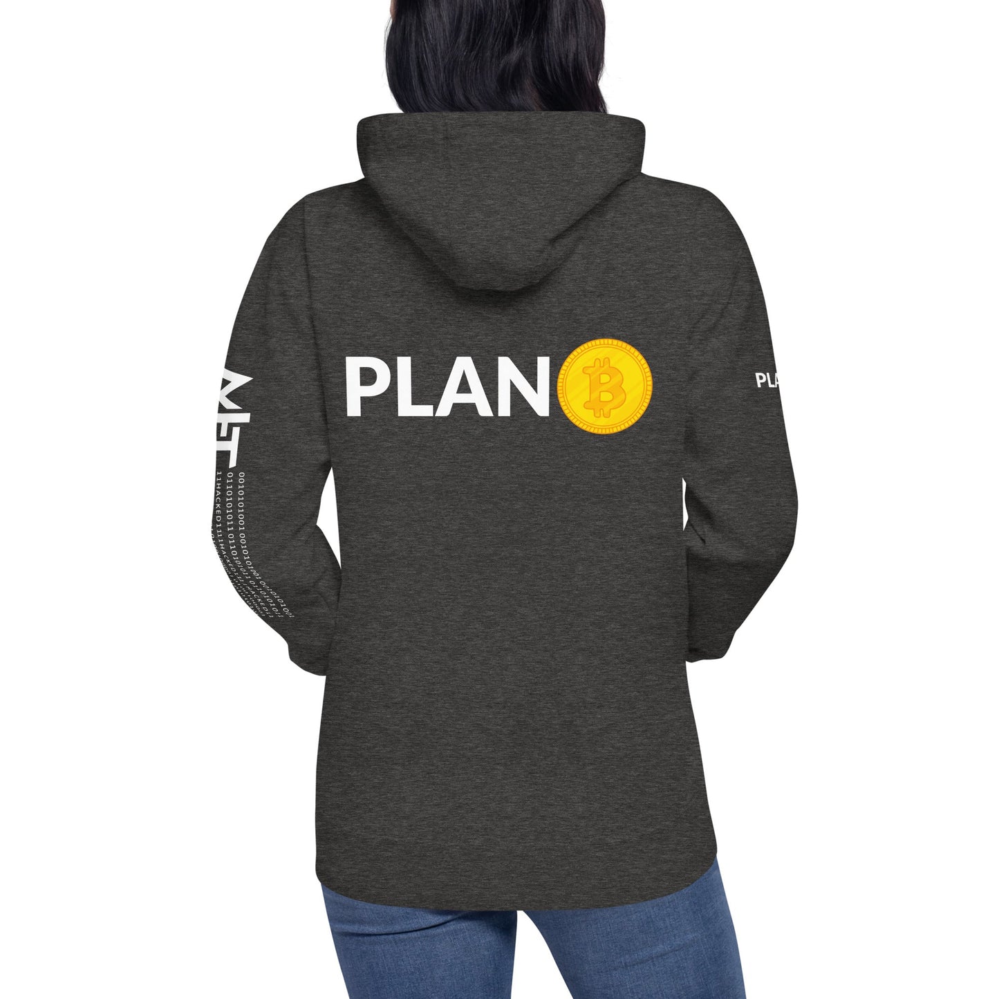 Plan B - Unisex Hoodie (Back Print) by DarkByteGear