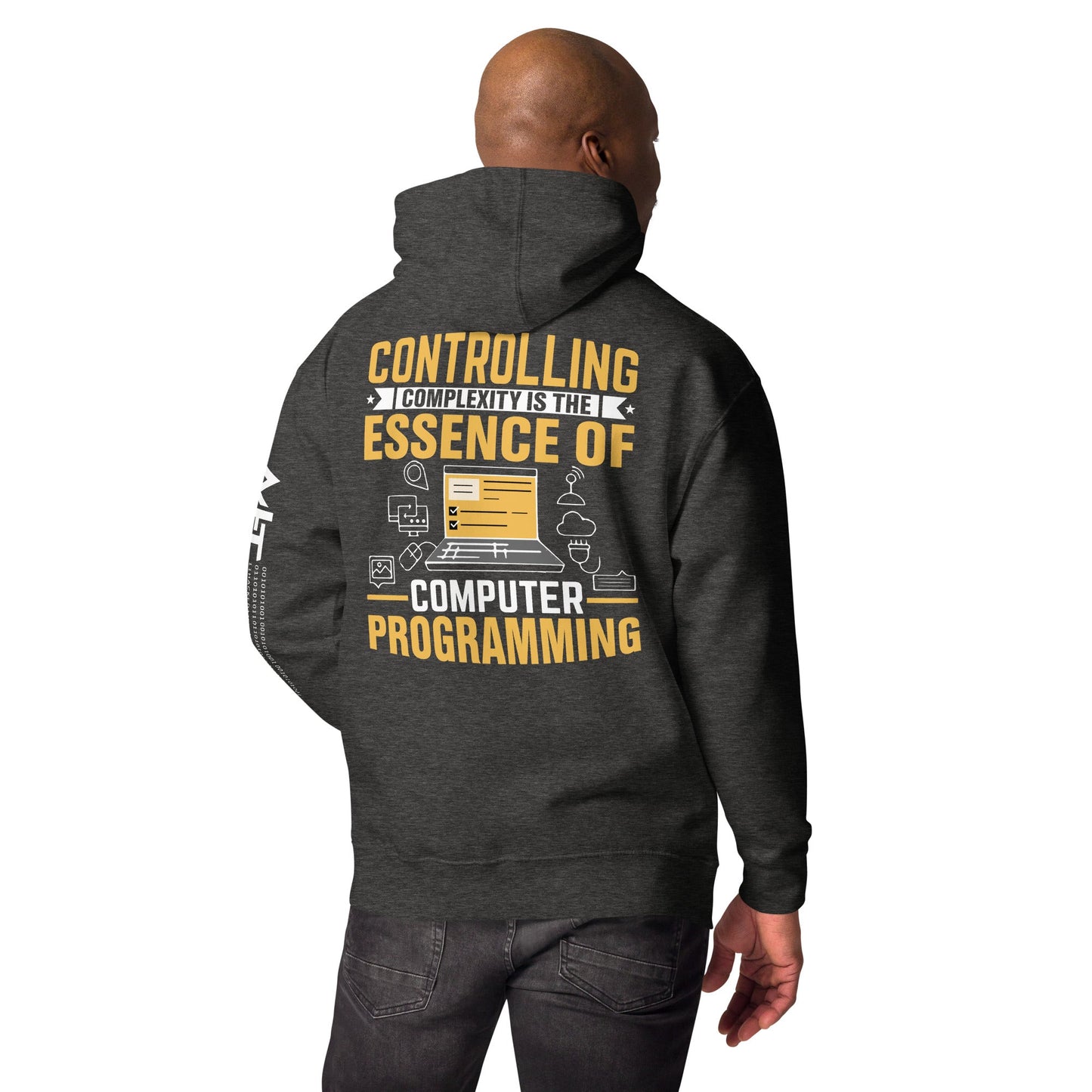 Controlling complexity is the Essence of Computer Programming Unisex Hoodie by DarkByteGear