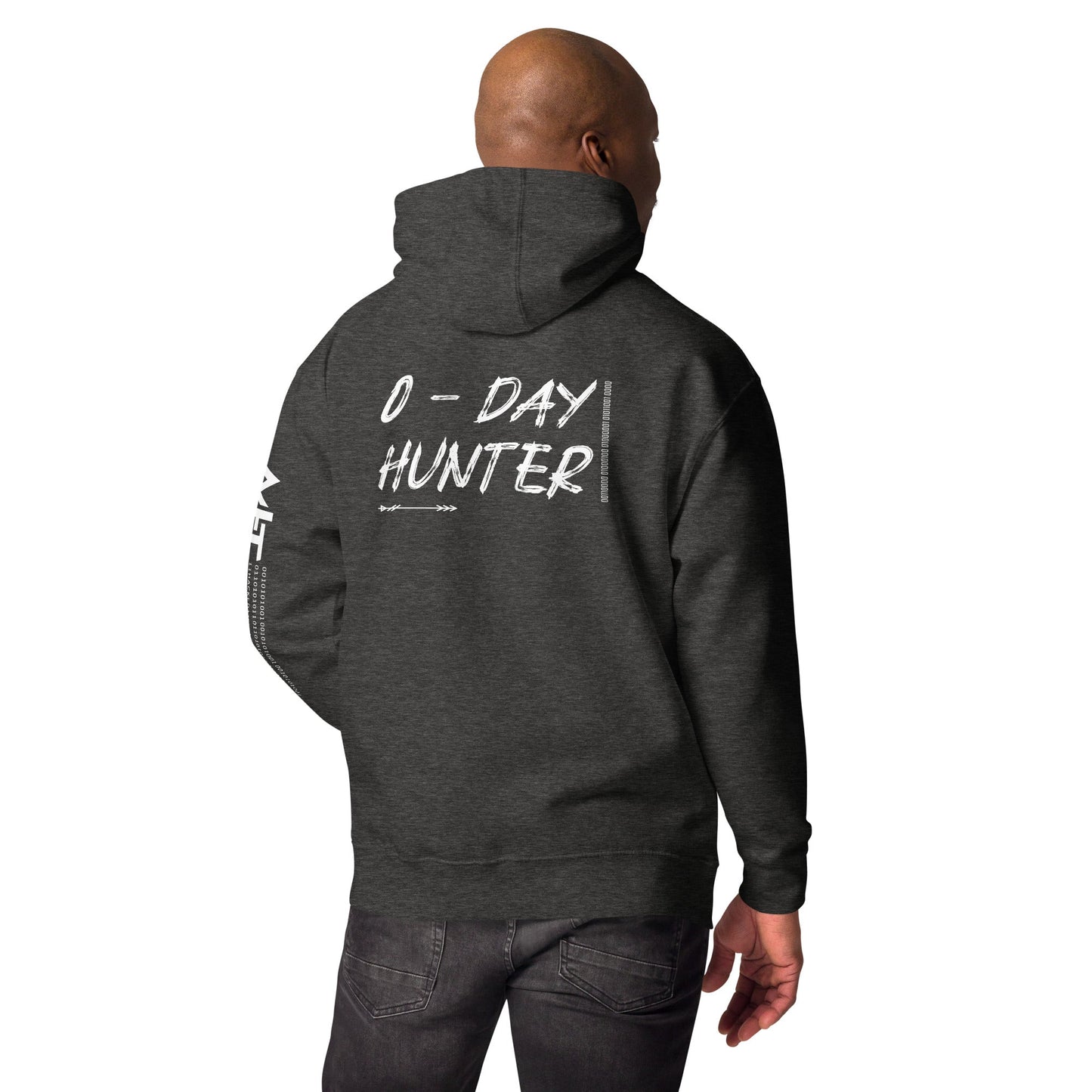 0-day Hunter V4 Unisex Hoodie ( Back Print ) by DarkByteGear