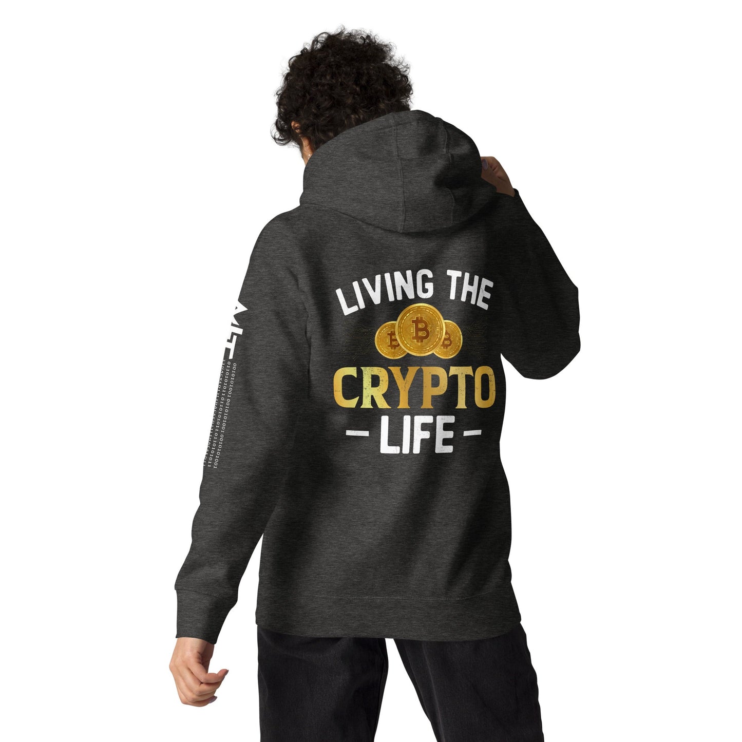Living the Crypto Life - Unisex Hoodie by DarkByteGear