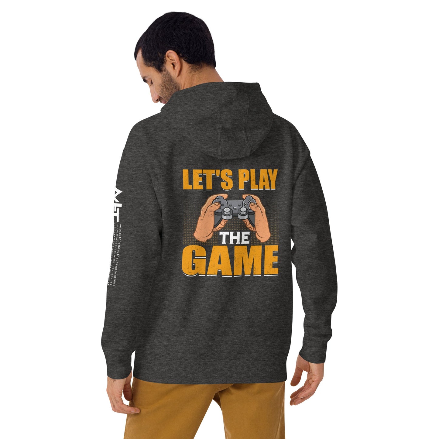 Let's Play the Game - Unisex Hoodie ( Back Print ) by DarkByteGear