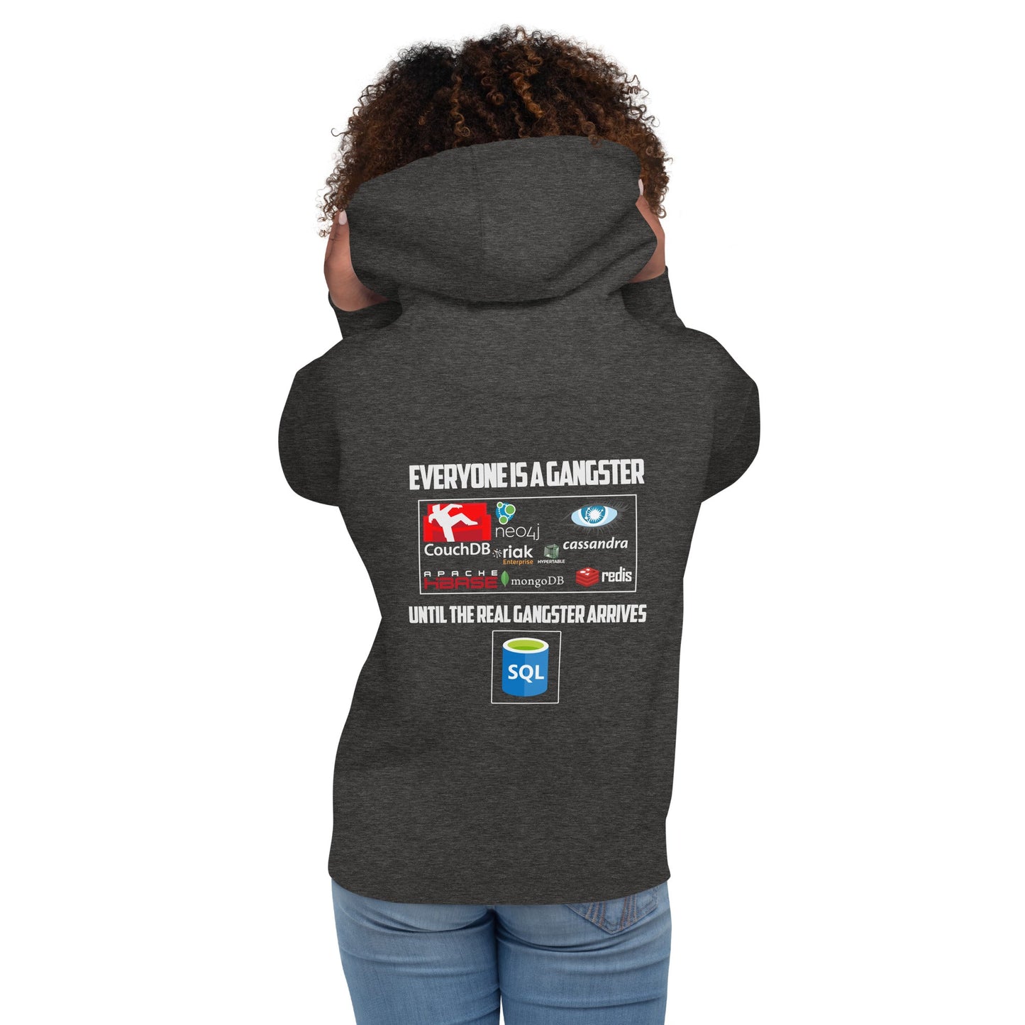 Everyone is a Gangster, until the real Gangster arrives - Unisex Hoodie by DarkByteGear