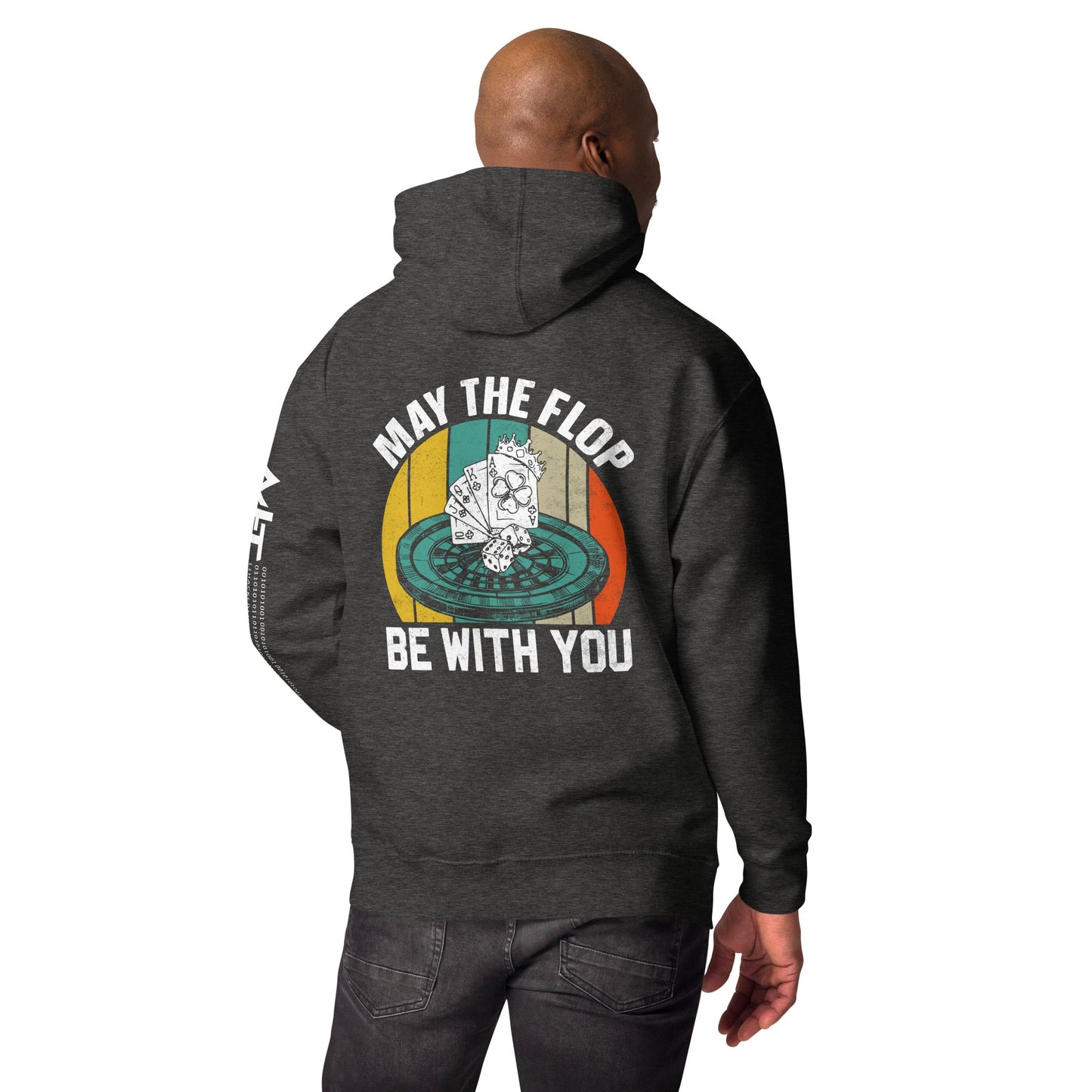 May the Flop be with you - Unisex Hoodie ( Back Print ) by DarkByteGear
