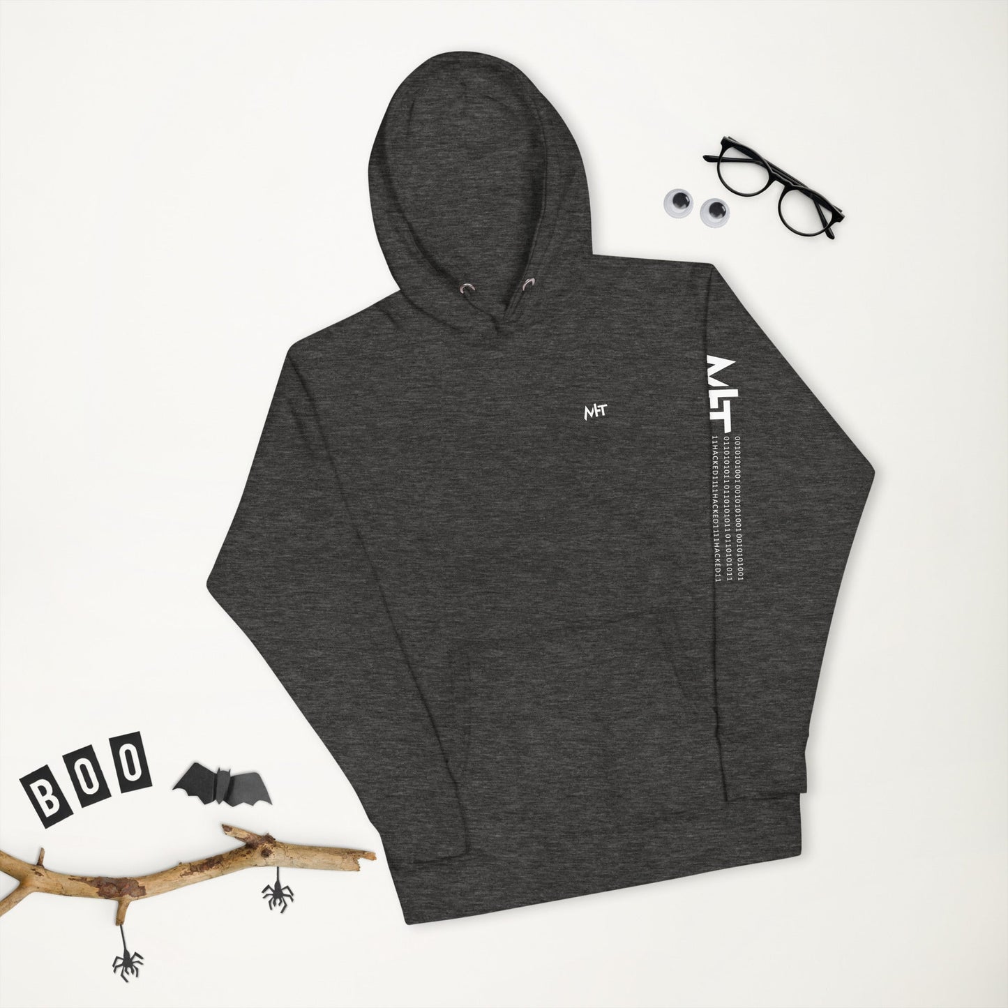 I Candle Stick - Unisex Hoodie ( Back Print ) by DarkByteGear