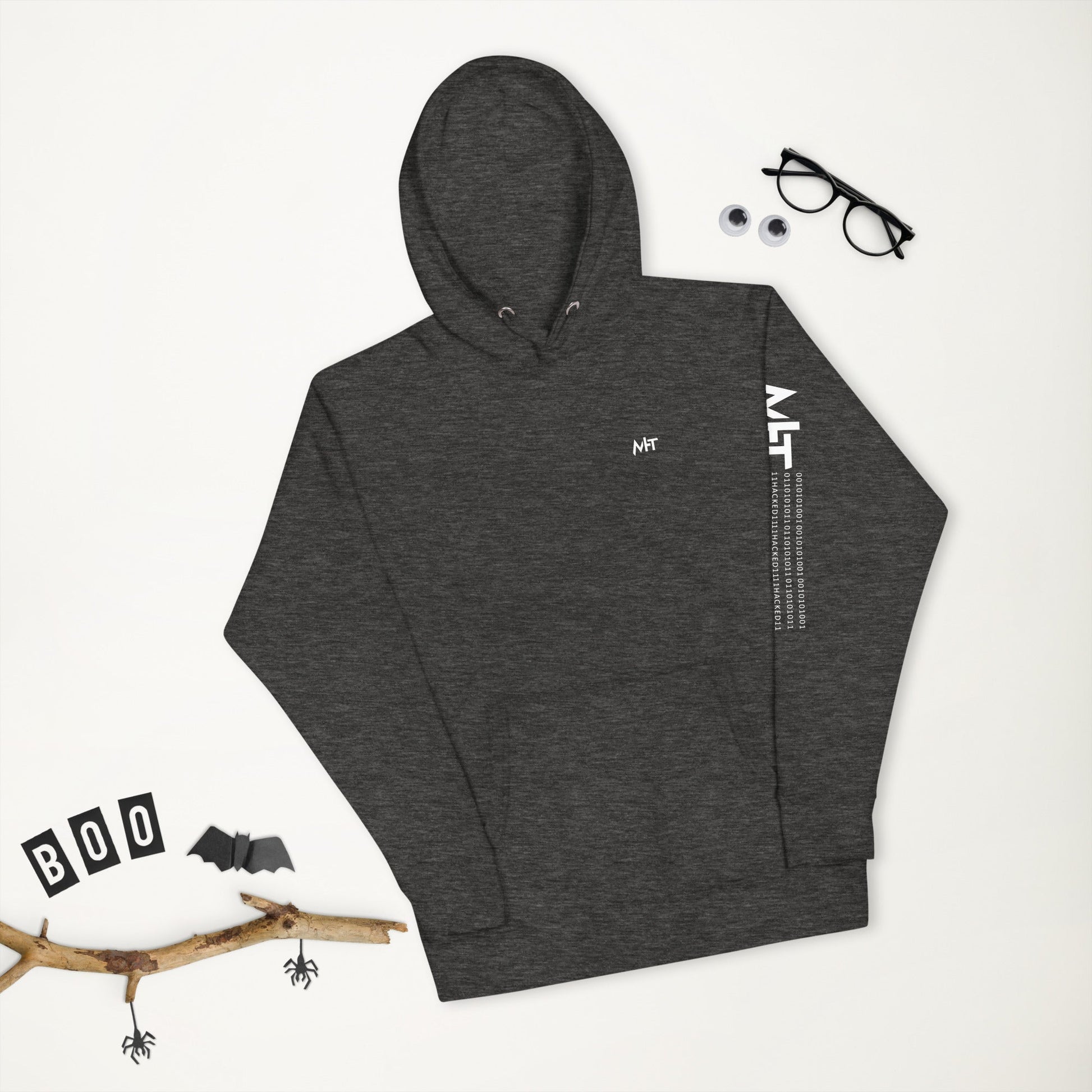 I Candle Stick - Unisex Hoodie ( Back Print ) by DarkByteGear