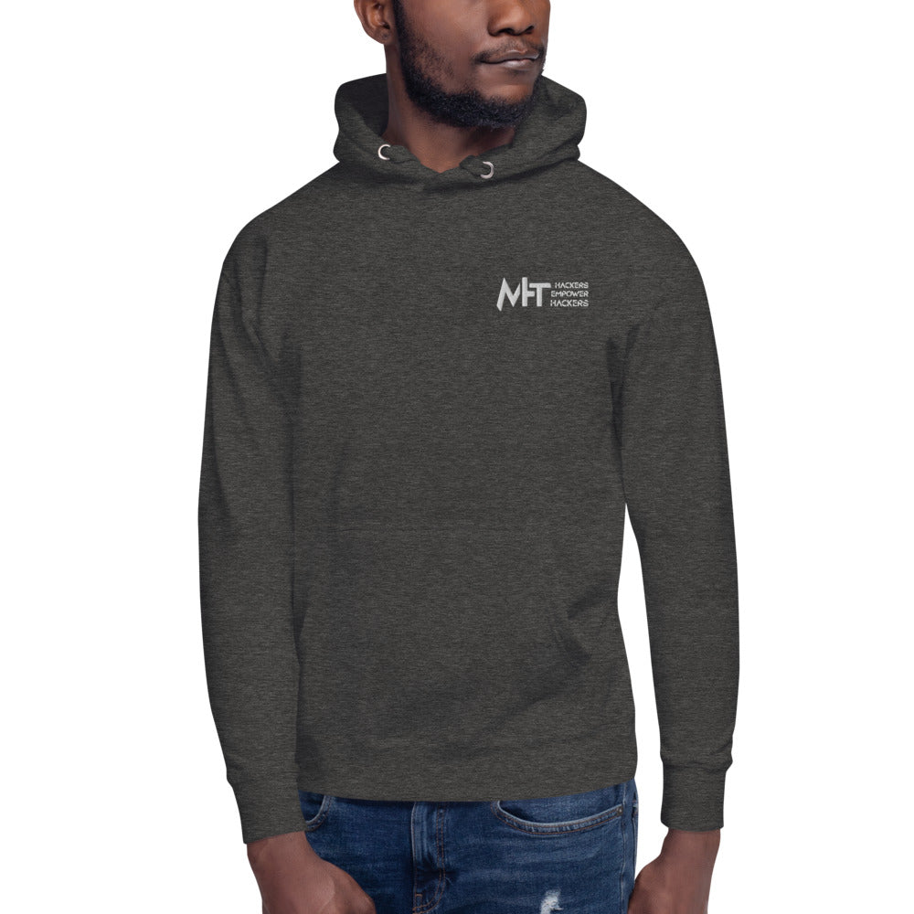 MHT - Unisex Hoodie (embroidery) by DarkByteGear