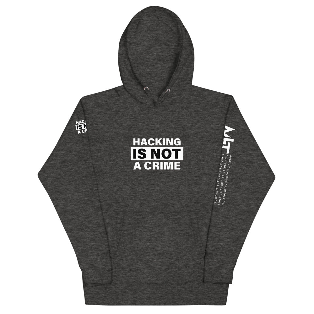 Hacking is not a crime - Unisex Hoodie by DarkByteGear