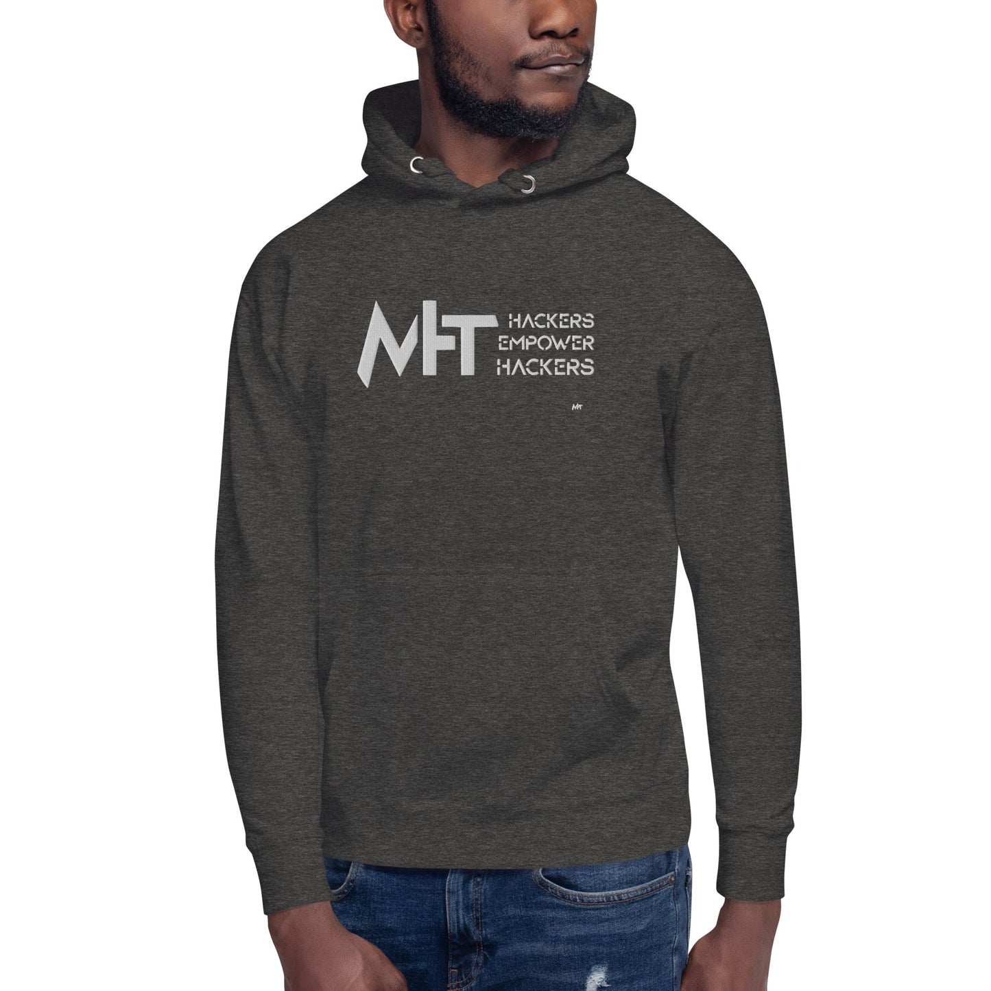 Hackers Empower Hackers - Unisex Hoodie (embroidered) by DarkByteGear