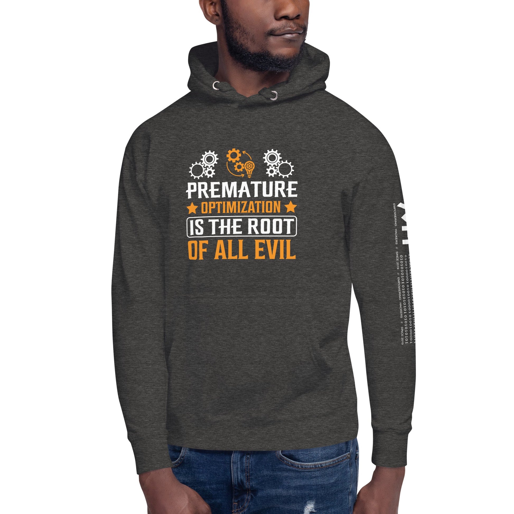 Premature Optimization is the Root of all Evil - Unisex Hoodie by DarkByteGear