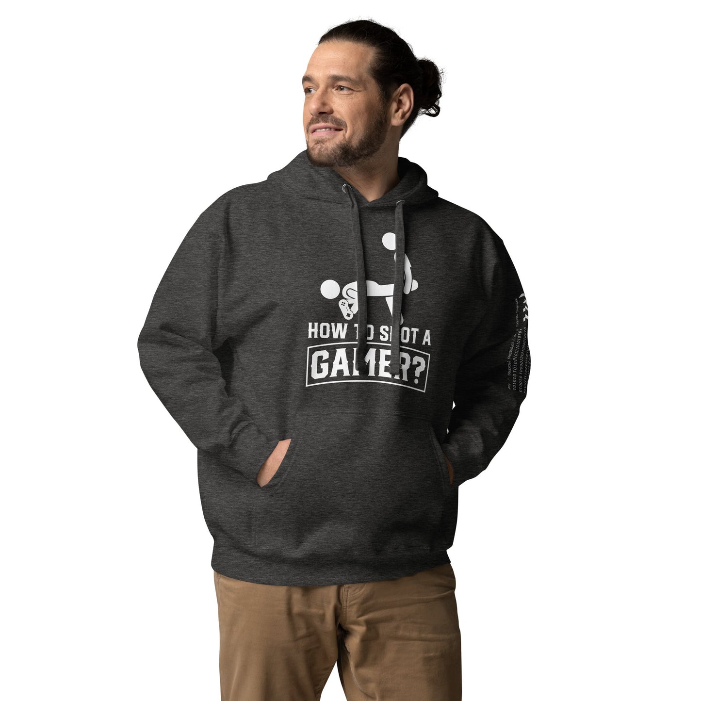 How to Spot a Gamer Unisex Hoodie by DarkByteGear