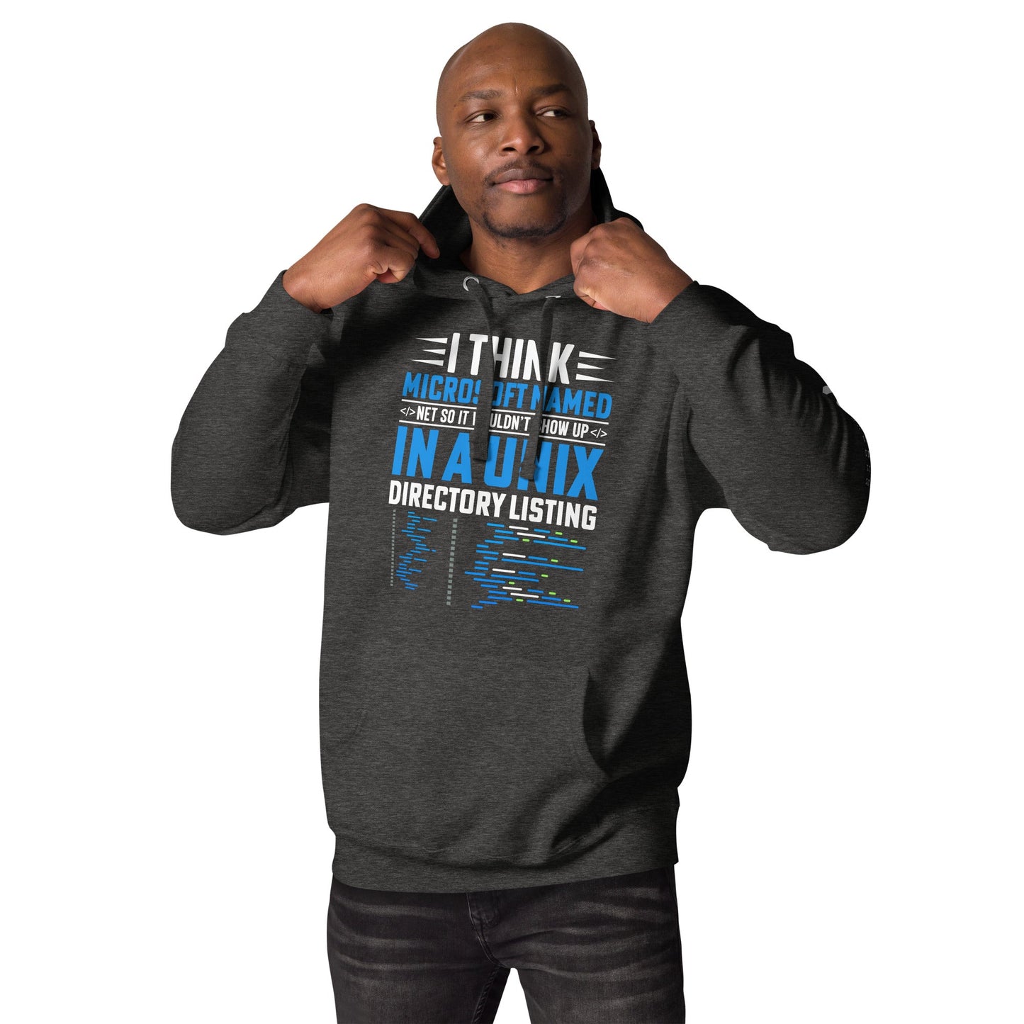 I think Microsoft named Net - Unisex Hoodie by DarkByteGear