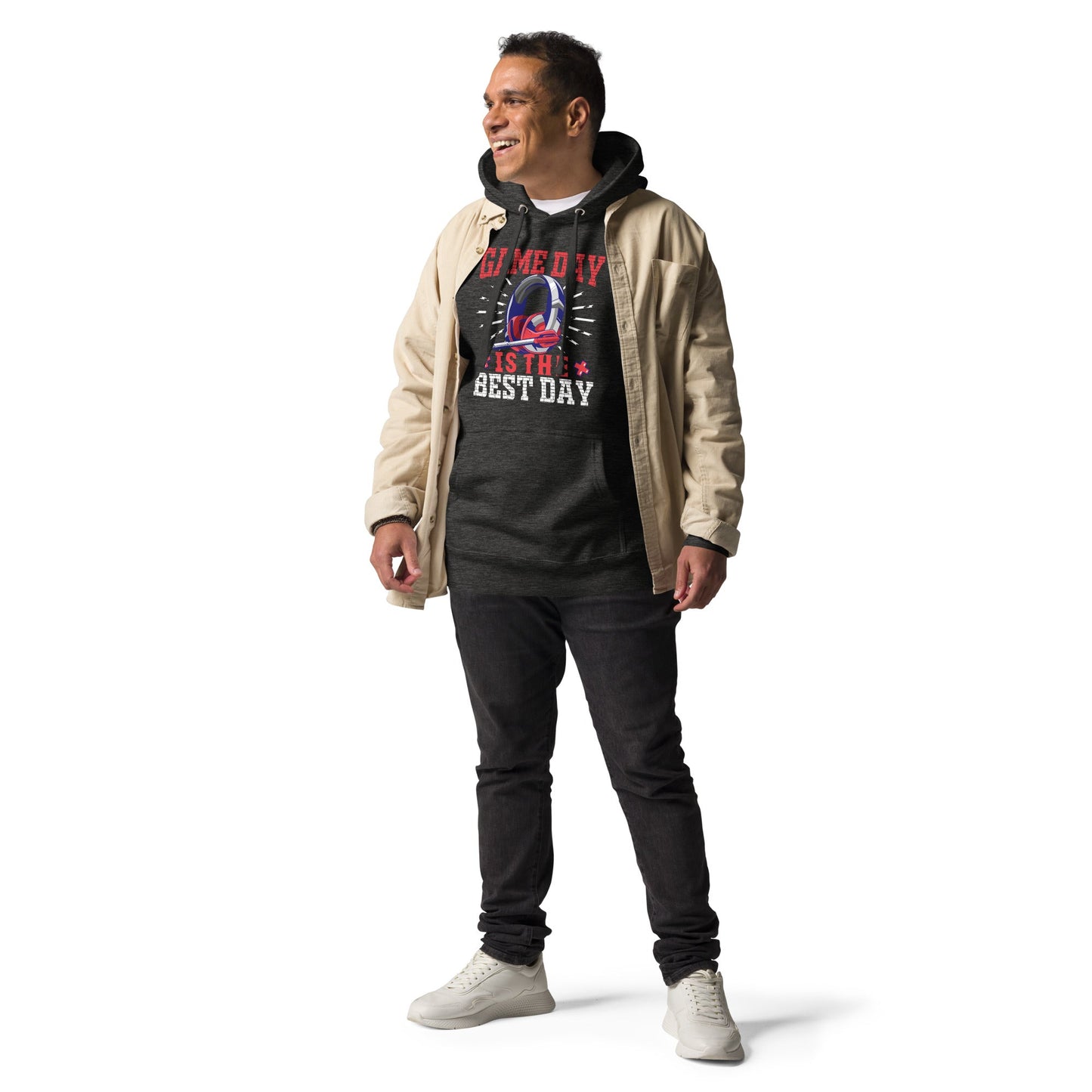 Game Day is the Best Day Shagor Unisex Hoodie by DarkByteGear