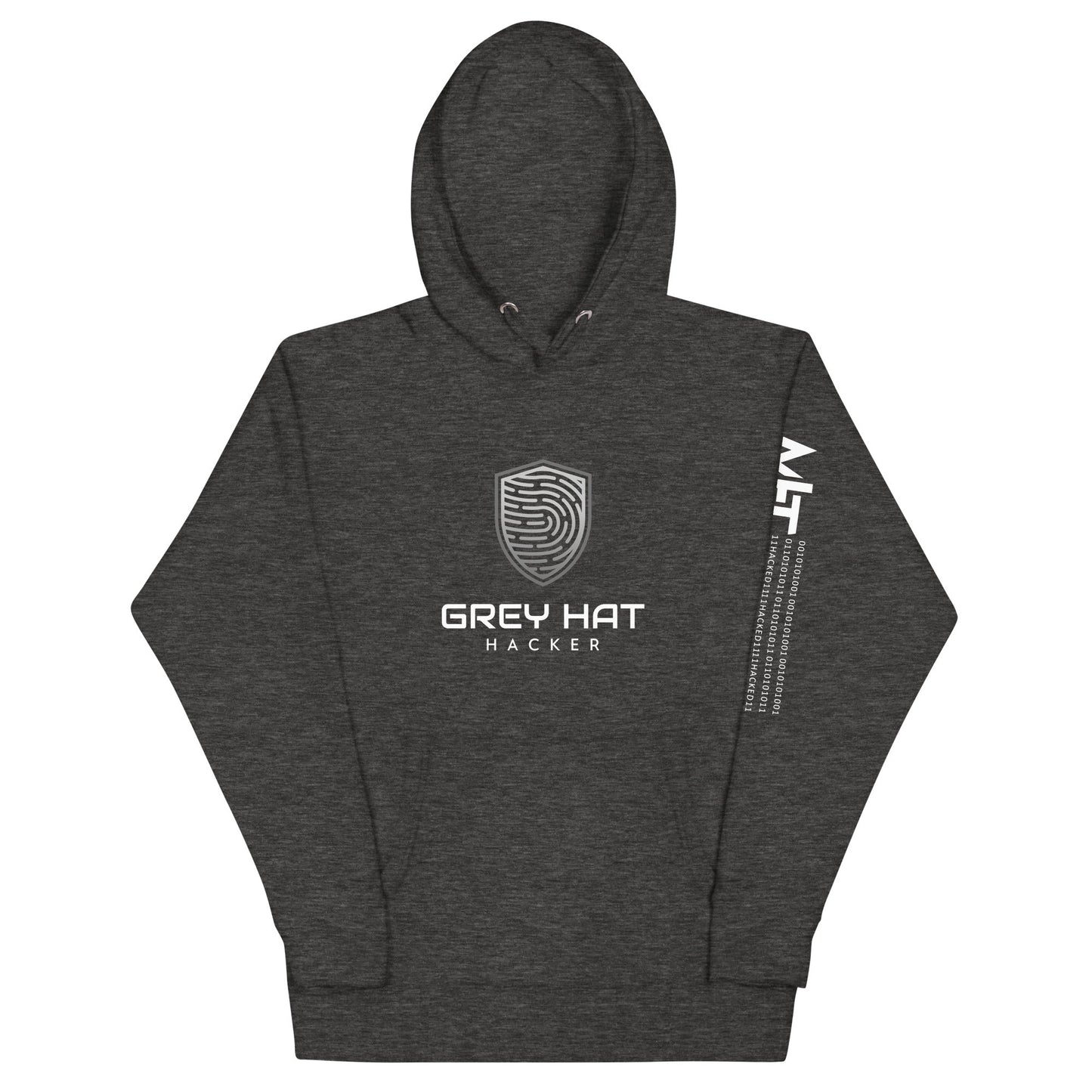 Grey Hat Hacker V2 - Unisex Hoodie by DarkByteGear