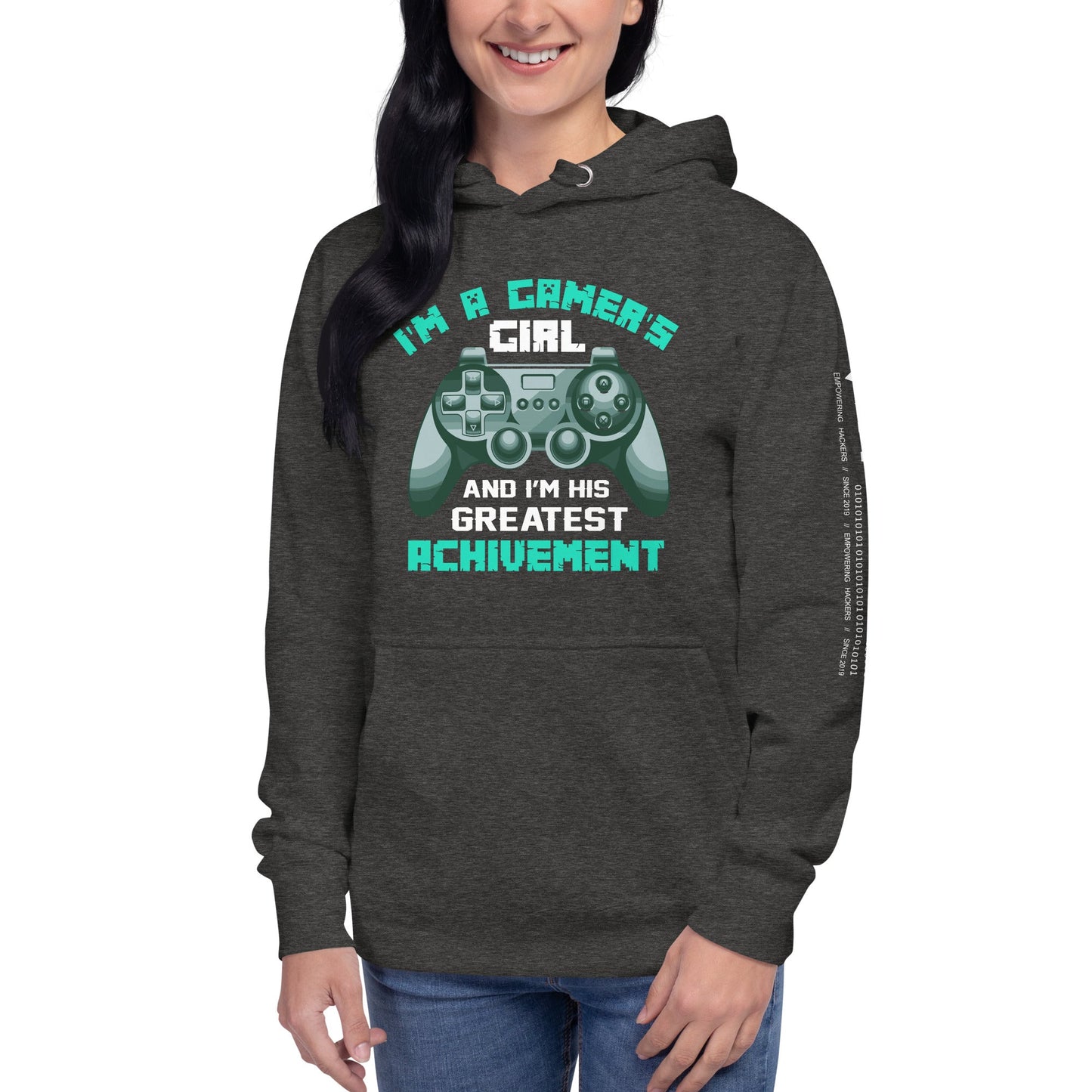 I am a Gamer's Girl - Unisex Hoodie by DarkByteGear