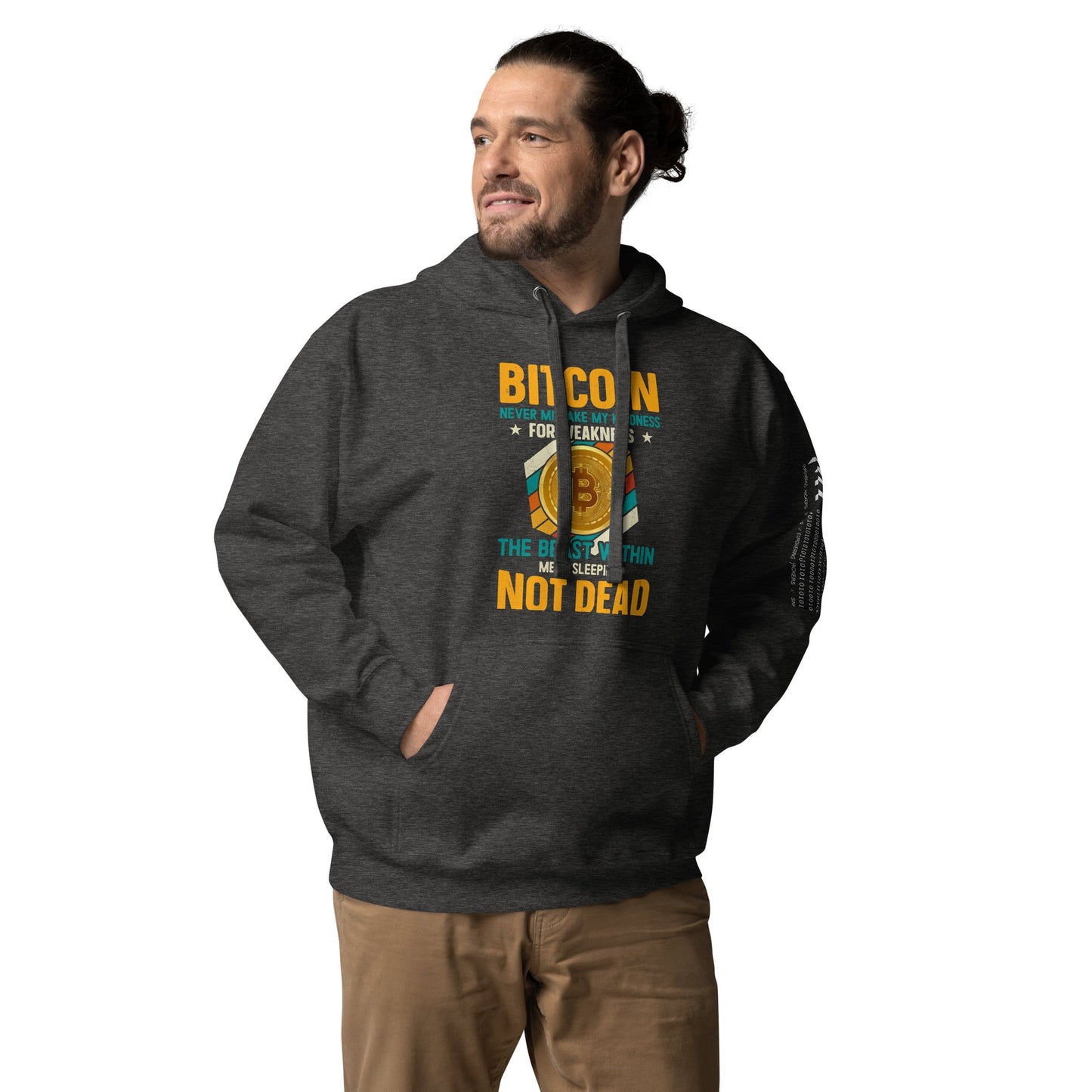 Bitcoin : Never Mistake my Kindness for Weakness - Unisex Hoodie by DarkByteGear