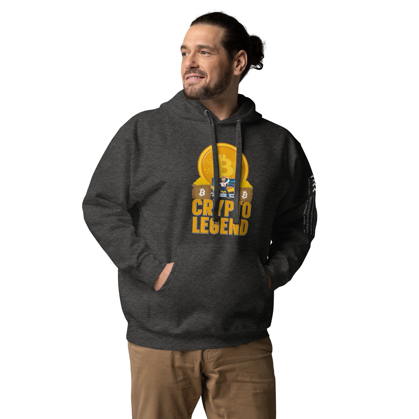 Bitcoin Legend -Unisex Hoodie by DarkByteGear