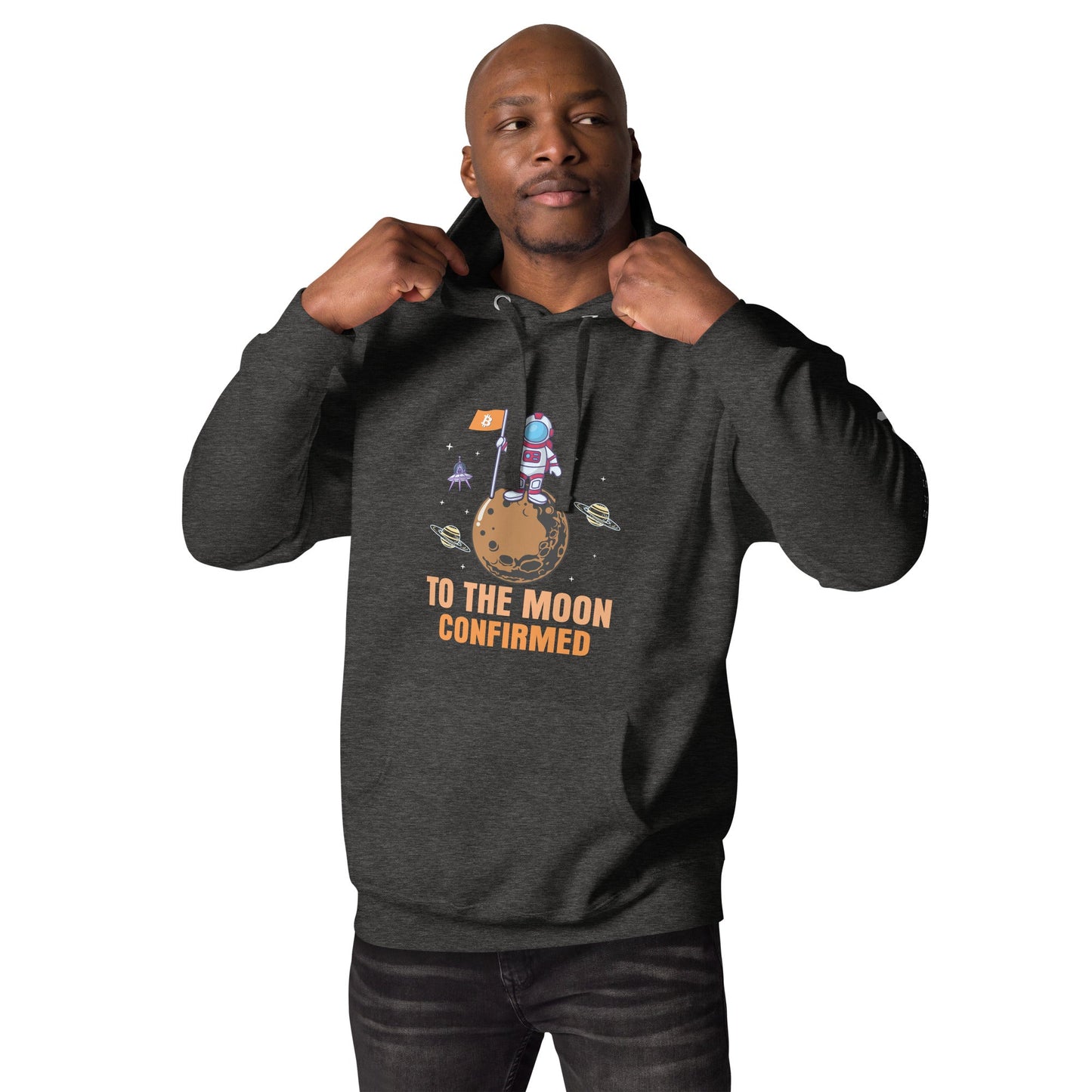 To The Moon Confirmed Unisex Hoodie by DarkByteGear