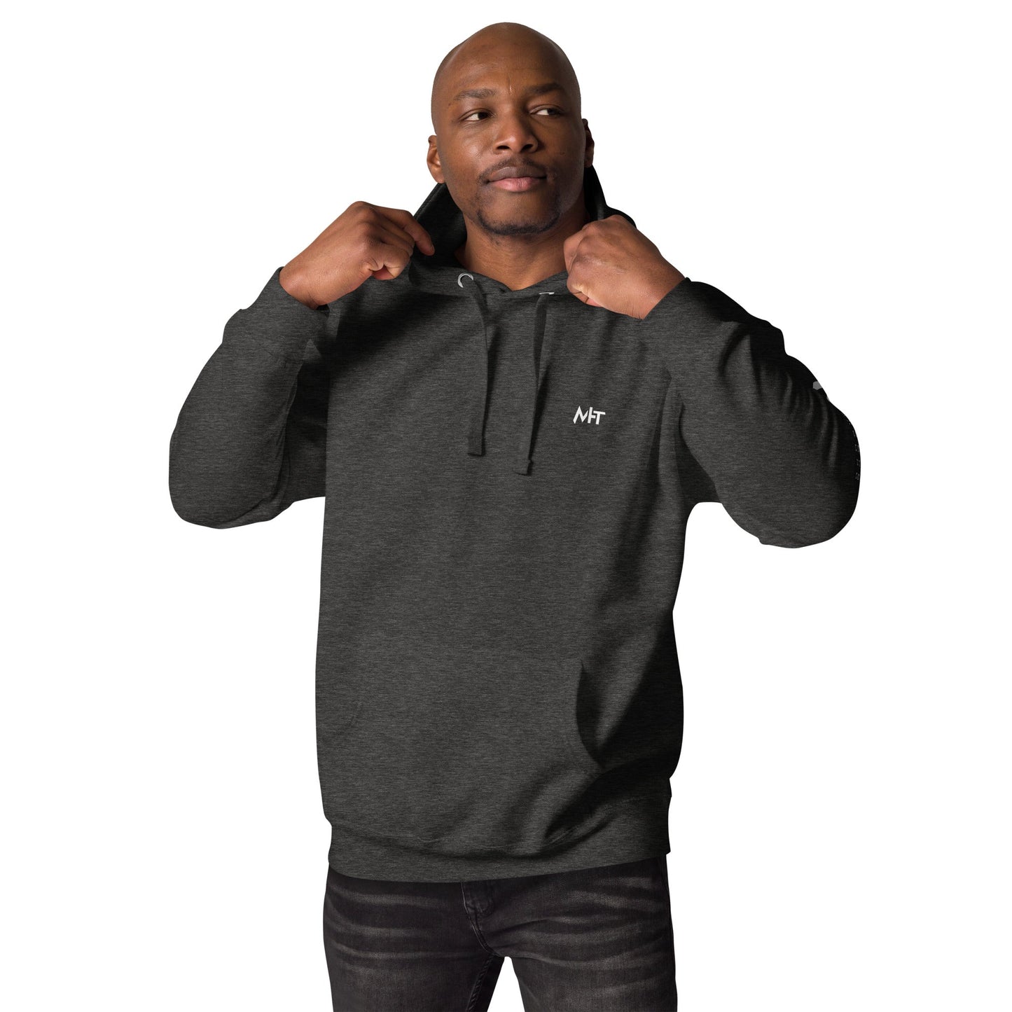 Hard Labour Vs Smart Labour - Unisex Hoodie ( Back Print ) by DarkByteGear