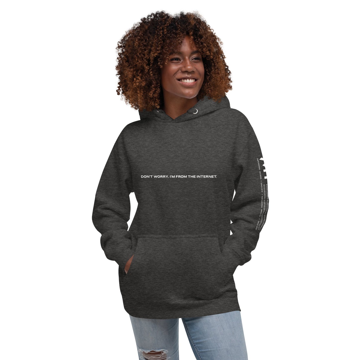 Don't worry I am from the Internet V1 - Unisex Hoodie by DarkByteGear