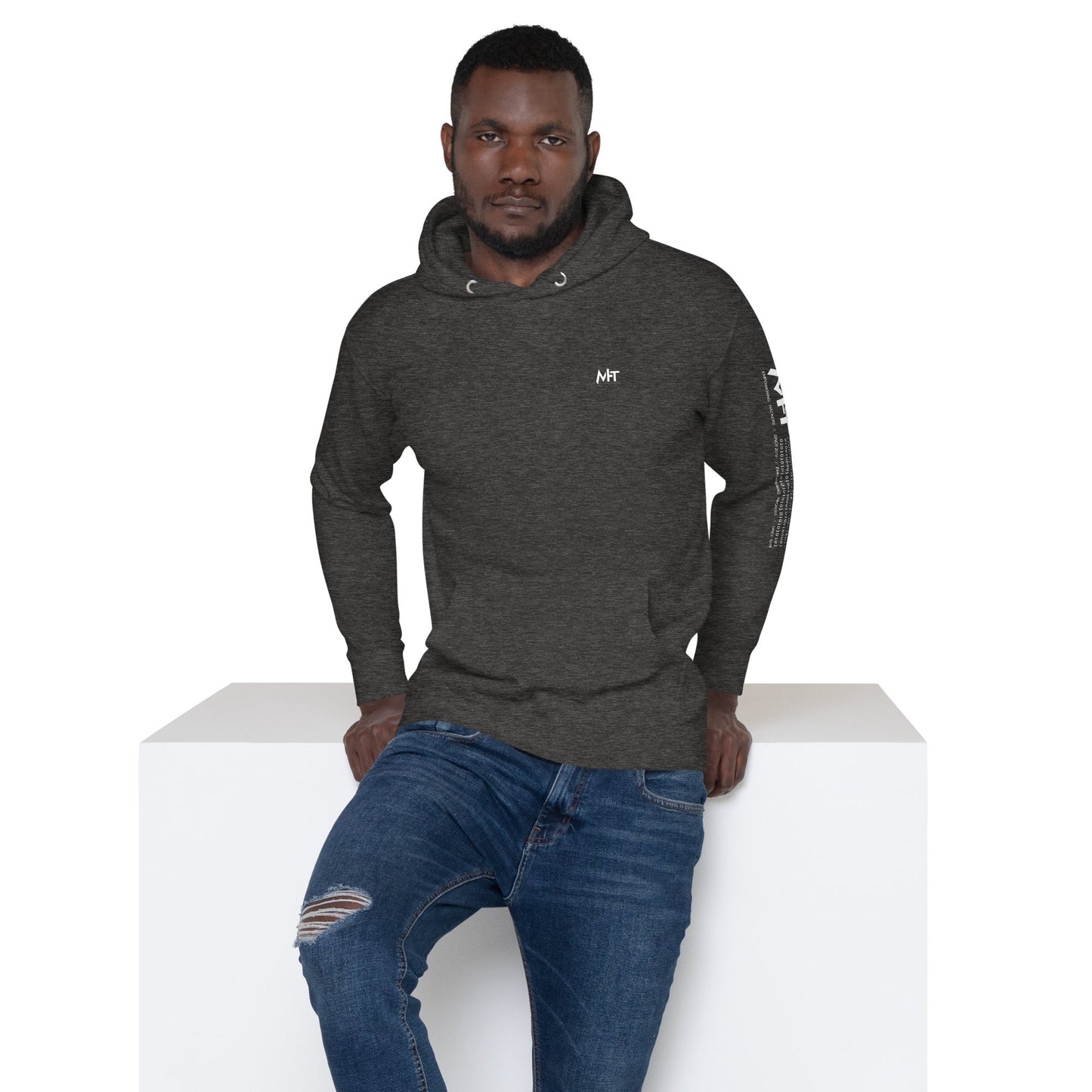 1000 A Day Keeps the Shit Job Away - Unisex Hoodie ( Back Print ) by DarkByteGear