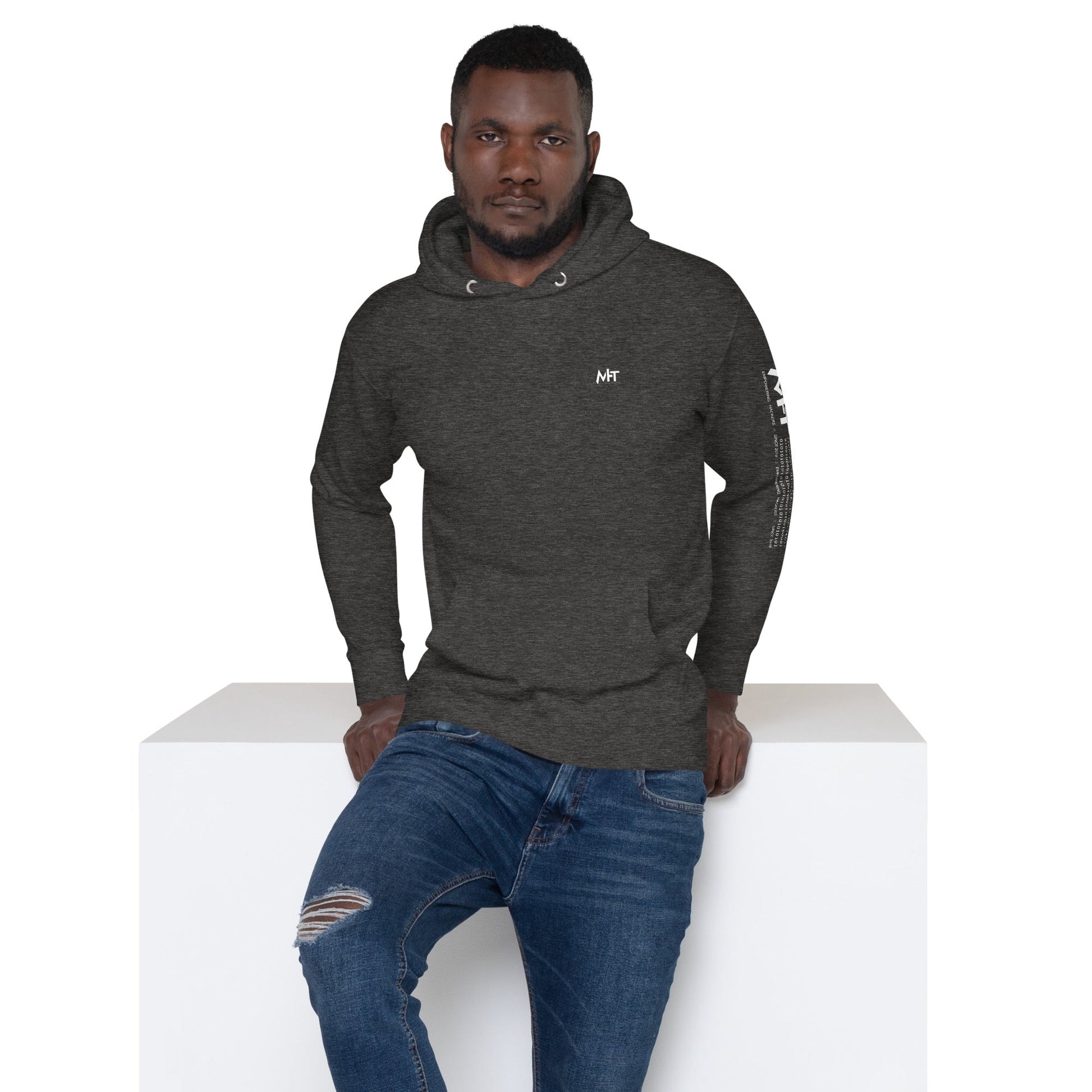 1000 A Day Keeps the Shit Job Away - Unisex Hoodie ( Back Print ) by DarkByteGear