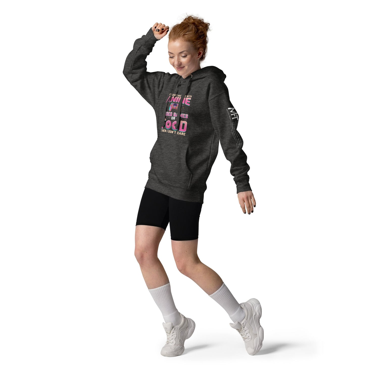 If it doesn't have to do with anime Video game, then I don't care - Unisex Hoodie by DarkByteGear