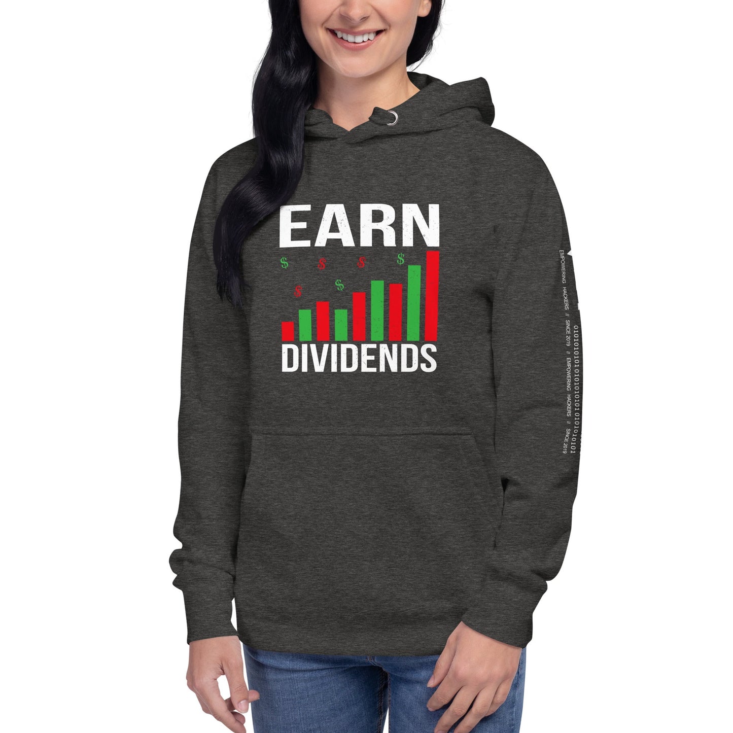 Earn Dividends - Unisex Hoodie by DarkByteGear