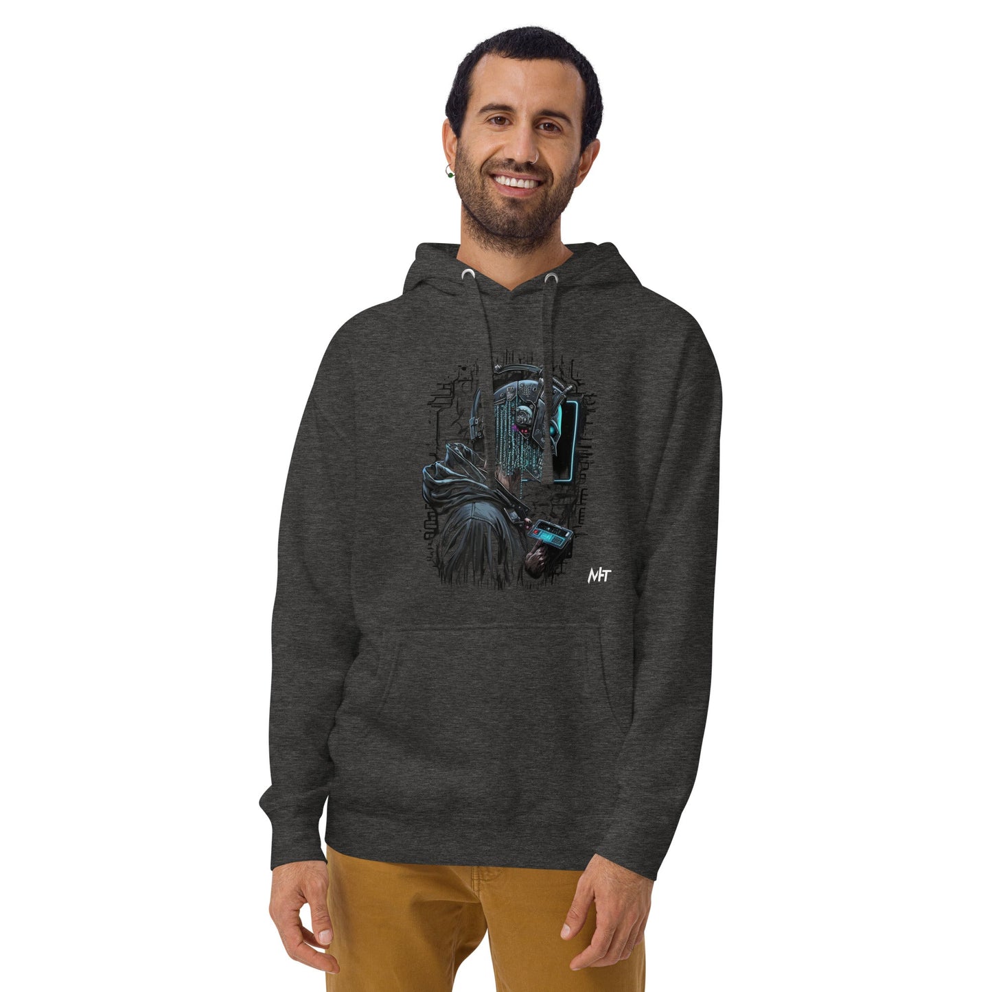 Cyberware assassin v5 - Unisex Hoodie by DarkByteGear