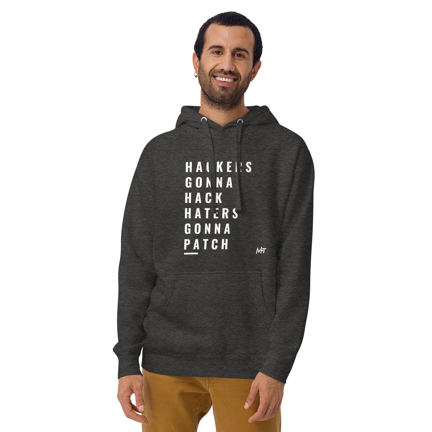Hackers Gonna Hack: Haters Gonna Patch - Unisex Hoodie by DarkByteGear
