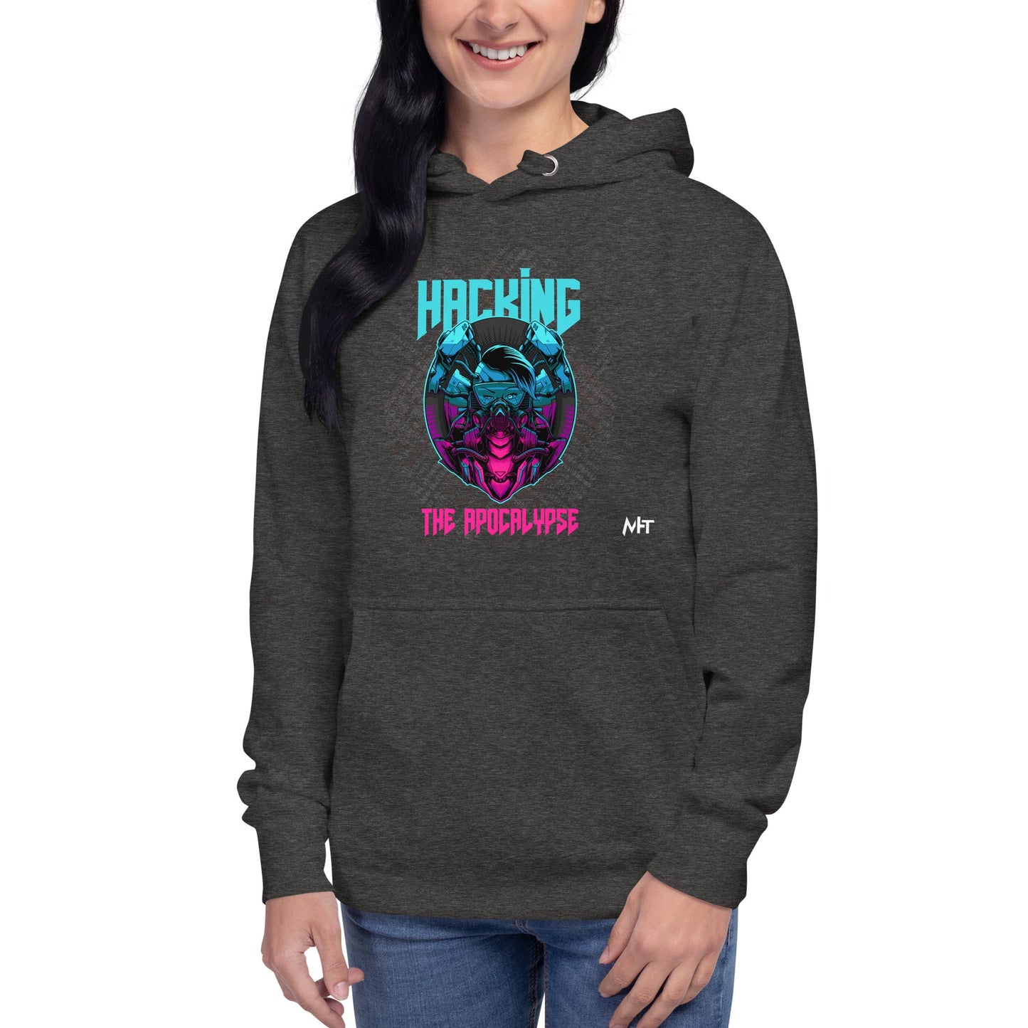 Hacking the apocalypse V2 - Unisex Hoodie by DarkByteGear
