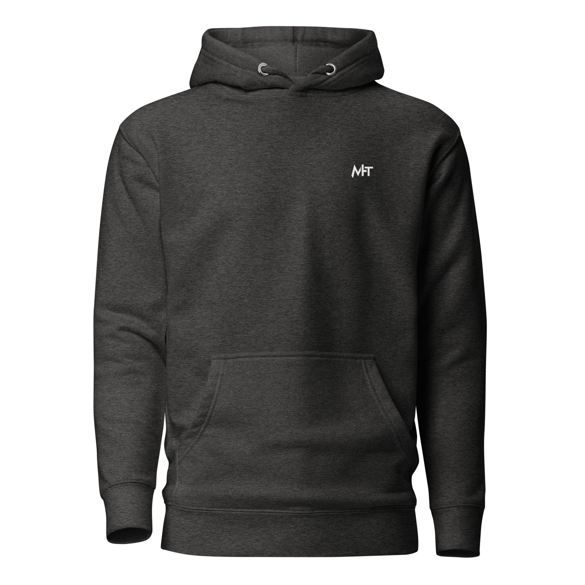 Just Hack (Yellow Text) - Unisex Hoodie ( Back Print ) by DarkByteGear