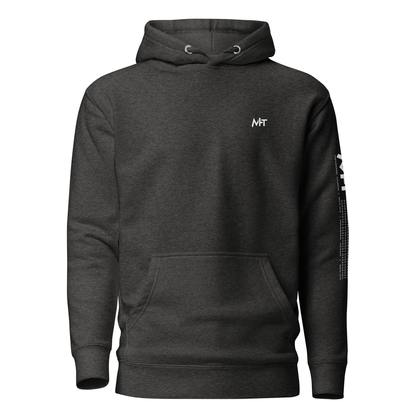 BITCOIN CLUB - Unisex Hoodie ( Back Print ) by DarkByteGear