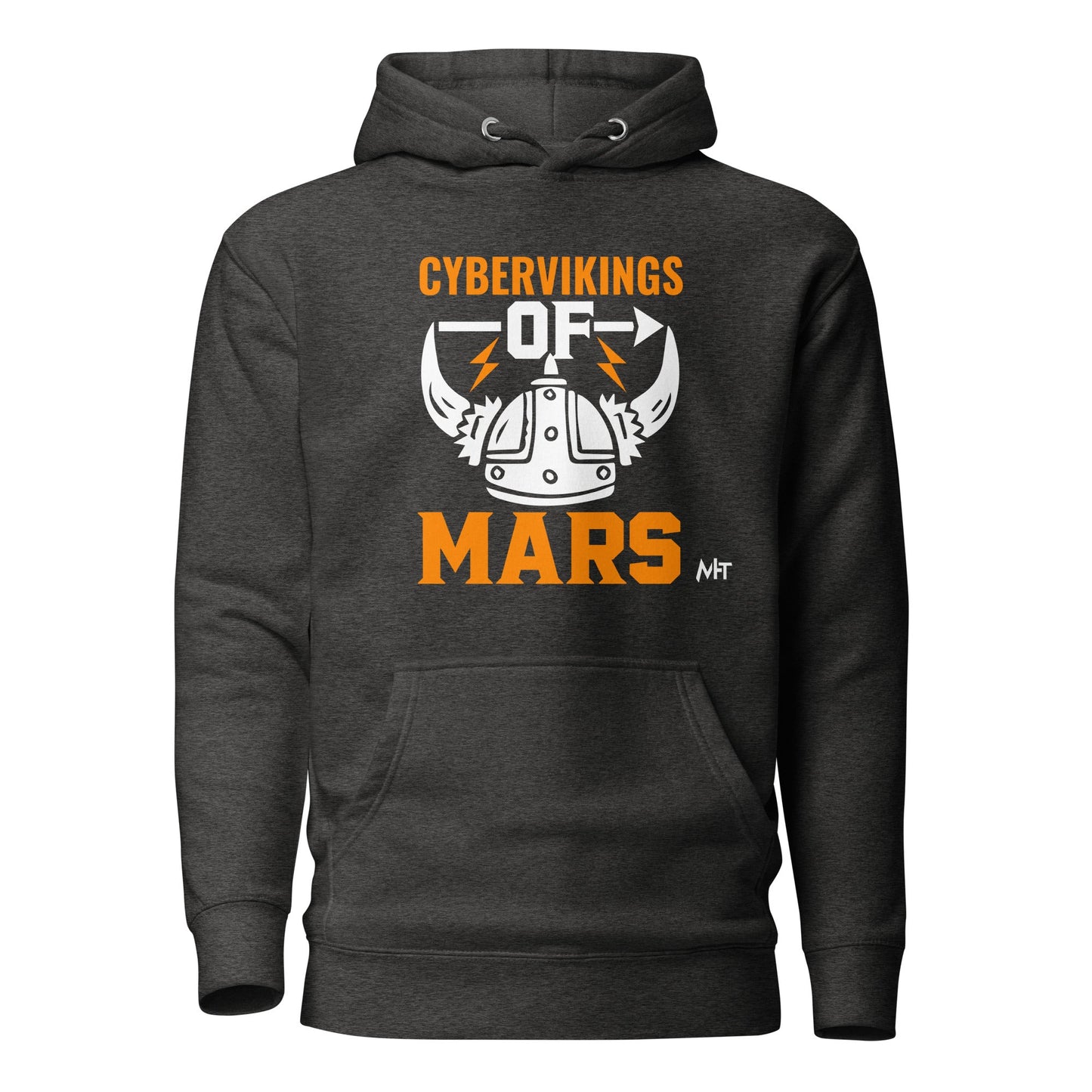 Cyberviking of Mars - Unisex Hoodie by DarkByteGear