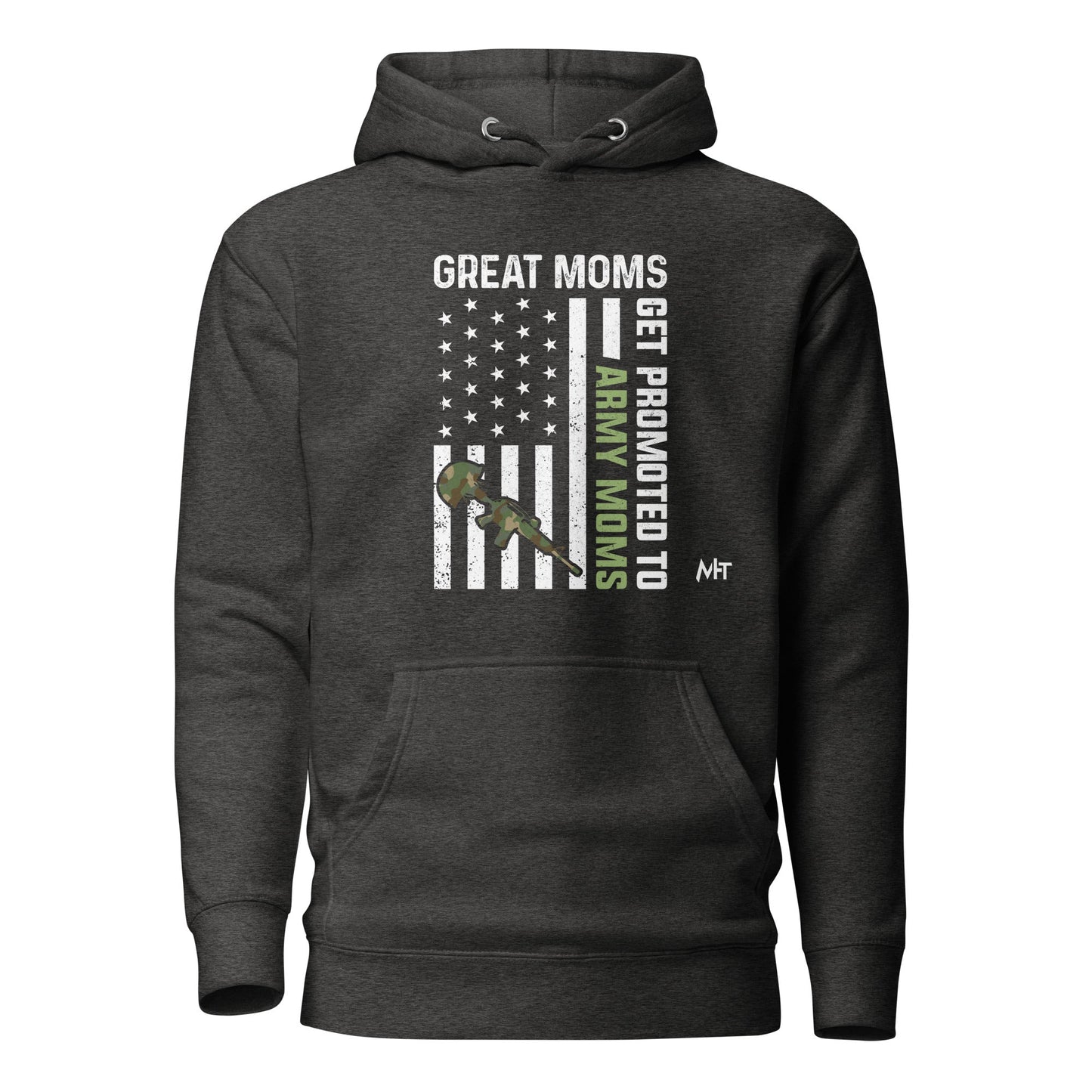 Army Moms, Great Moms promoted - Unisex Hoodie by DarkByteGear
