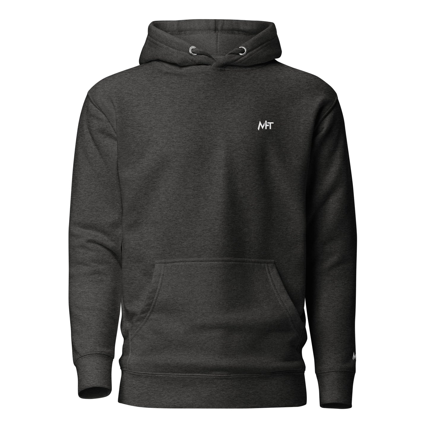 Developers: like wizards, but - Unisex Hoodie (back print) by DarkByteGear