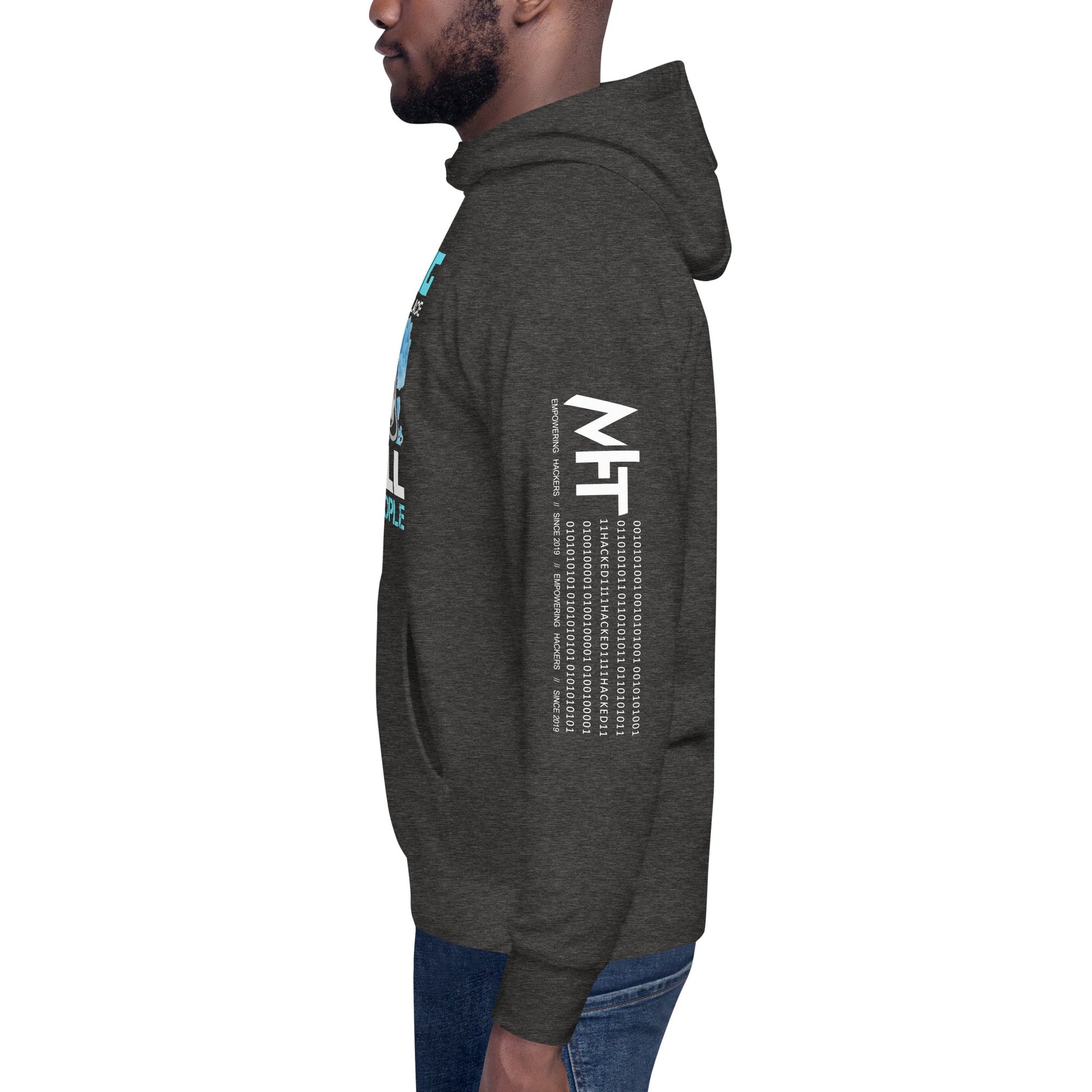 Gaming is the only Legal Place - Blue V Unisex Hoodie by DarkByteGear